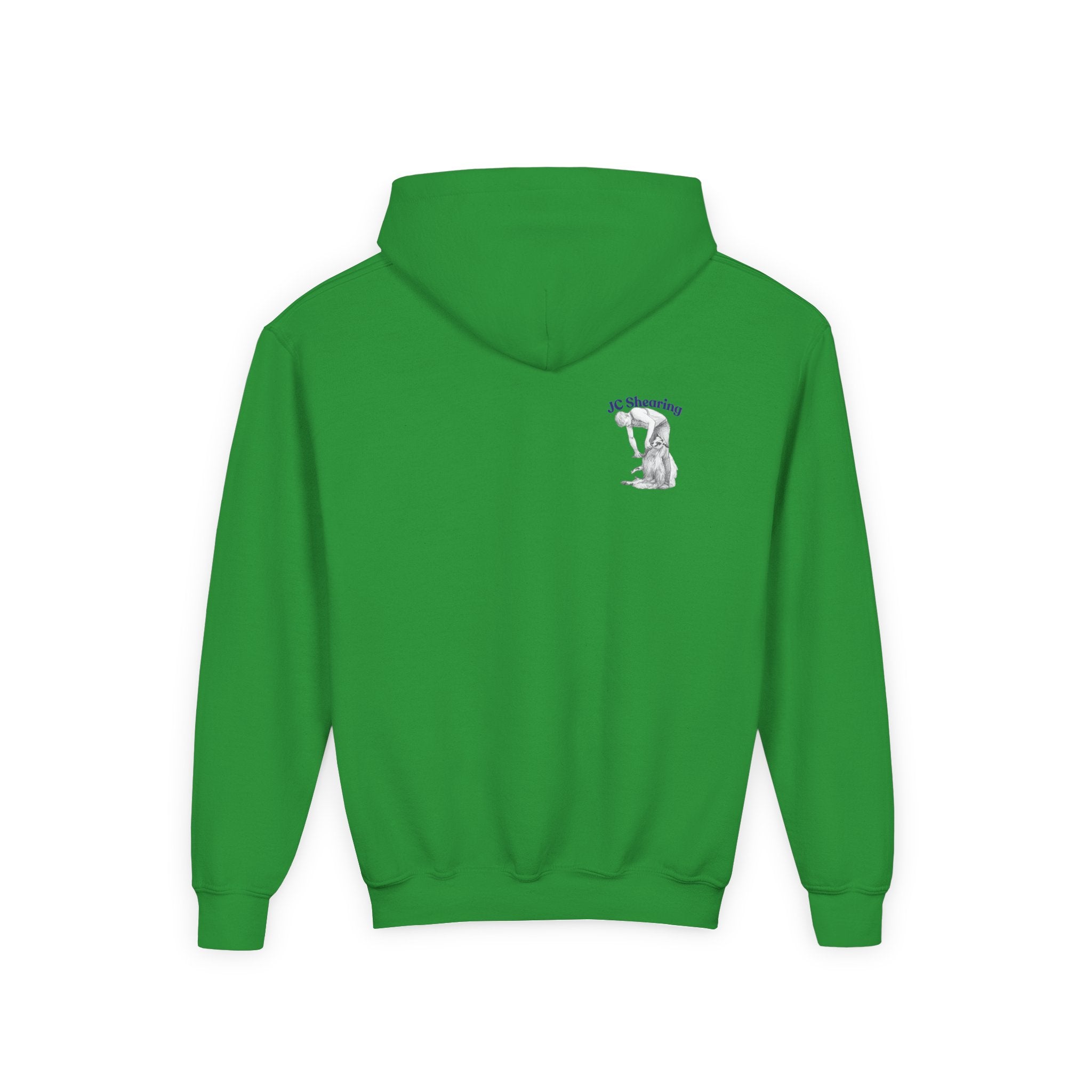 Youth Hoodie — Vintage Kids & Dog Graphic Pullover