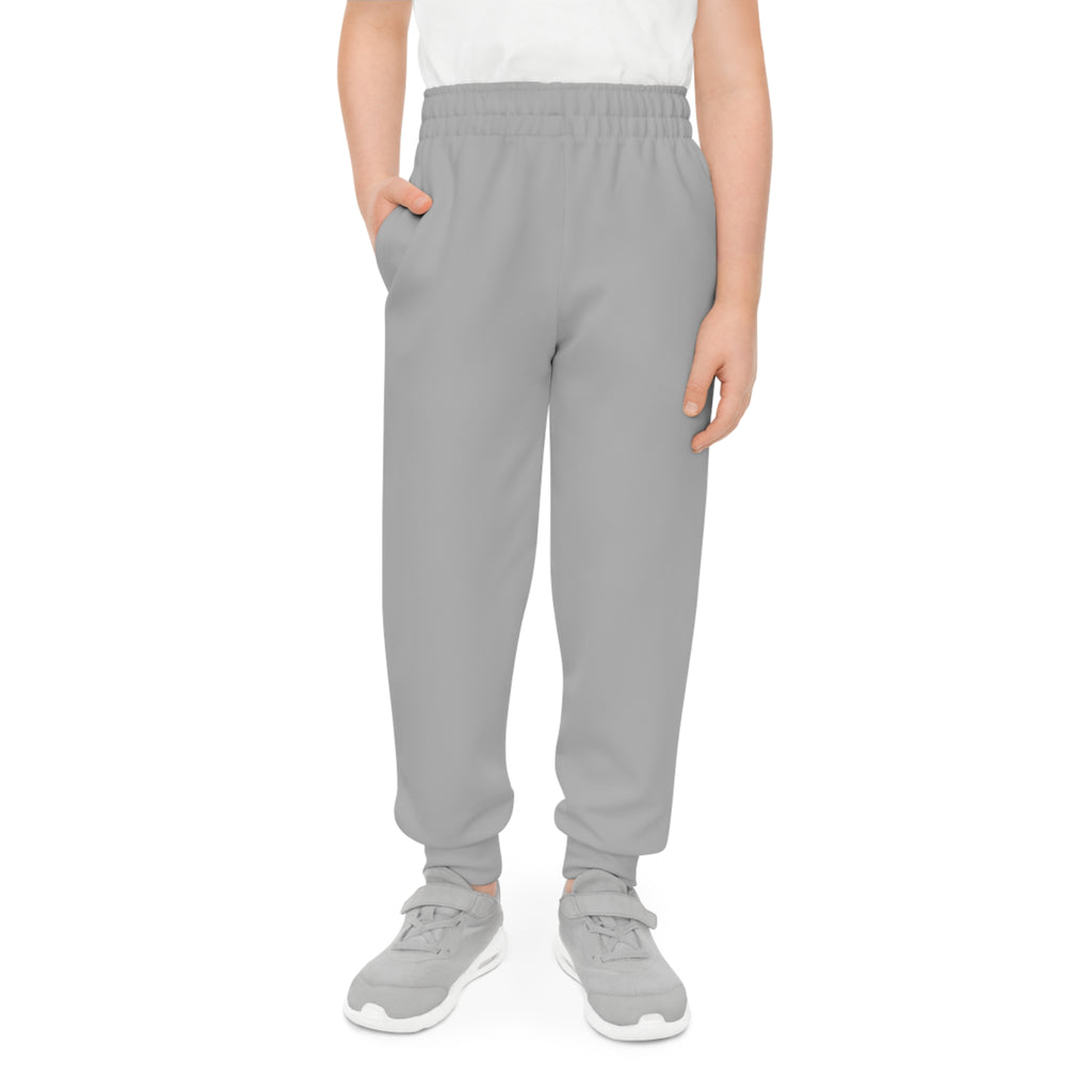 Youth Joggers — Retro Kids Playing with Puppy AOP Sweatpants
