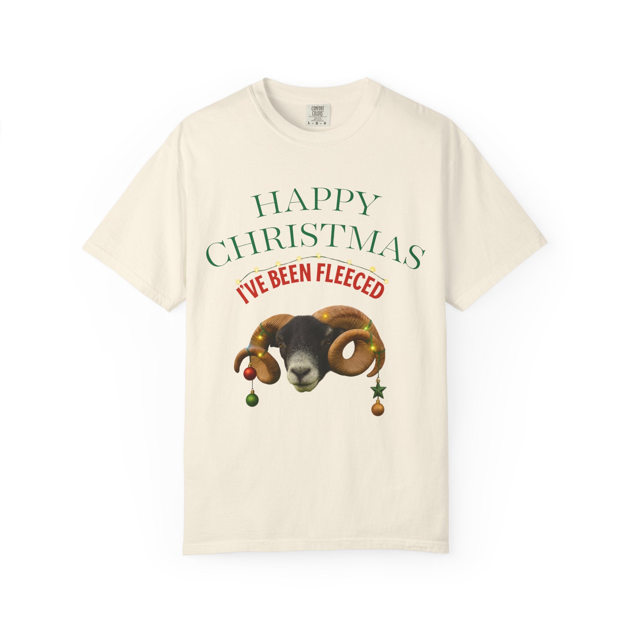 Christmas 'I've Been Fleeced' Ram T-Shirt