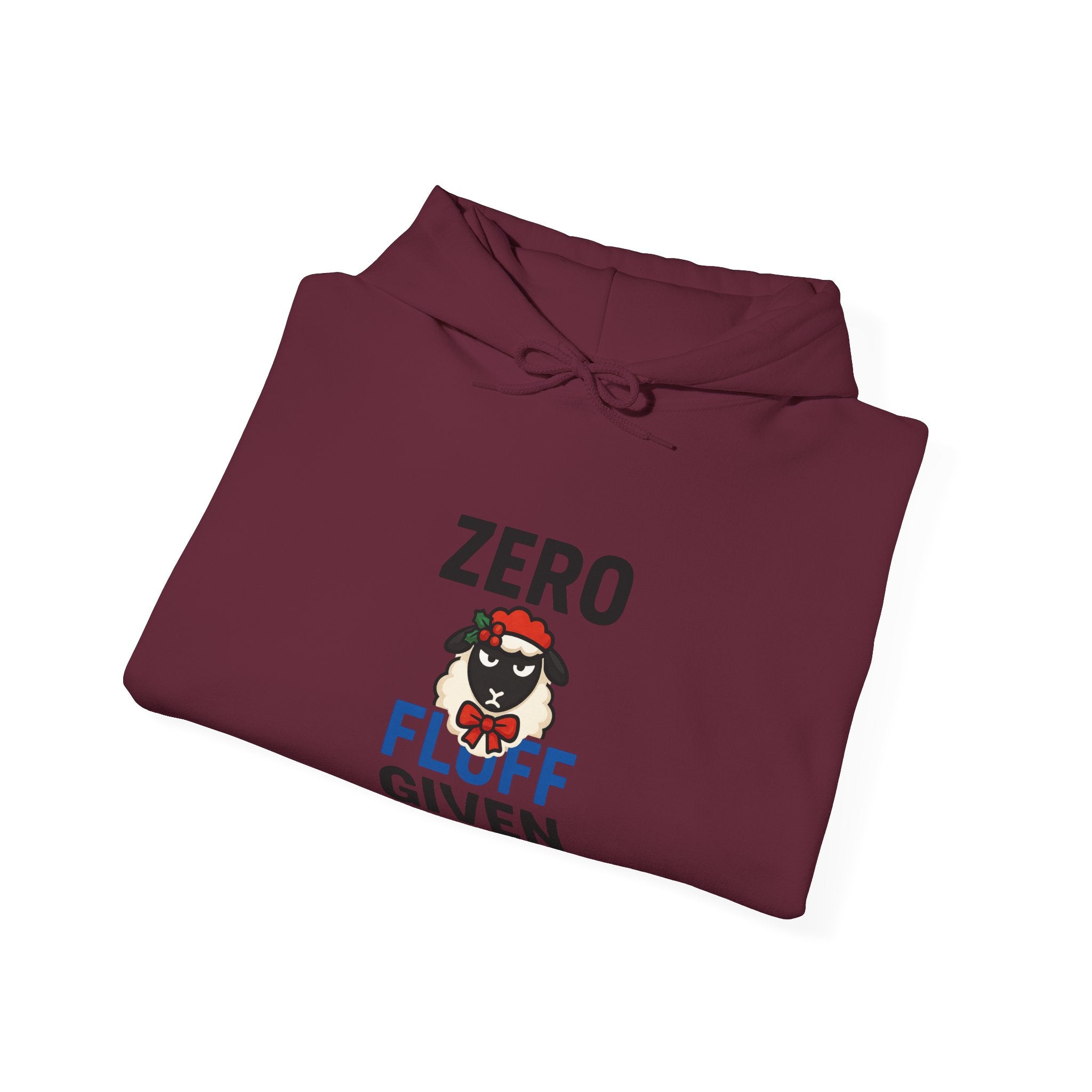 Zero Fluff Given Hoodie – Funny Pet Llama Sweatshirt