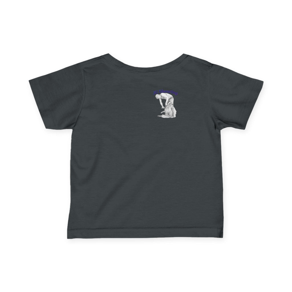 Infant Tee — Cute Farm Tractor with Dog & Sheep Baby Shirt