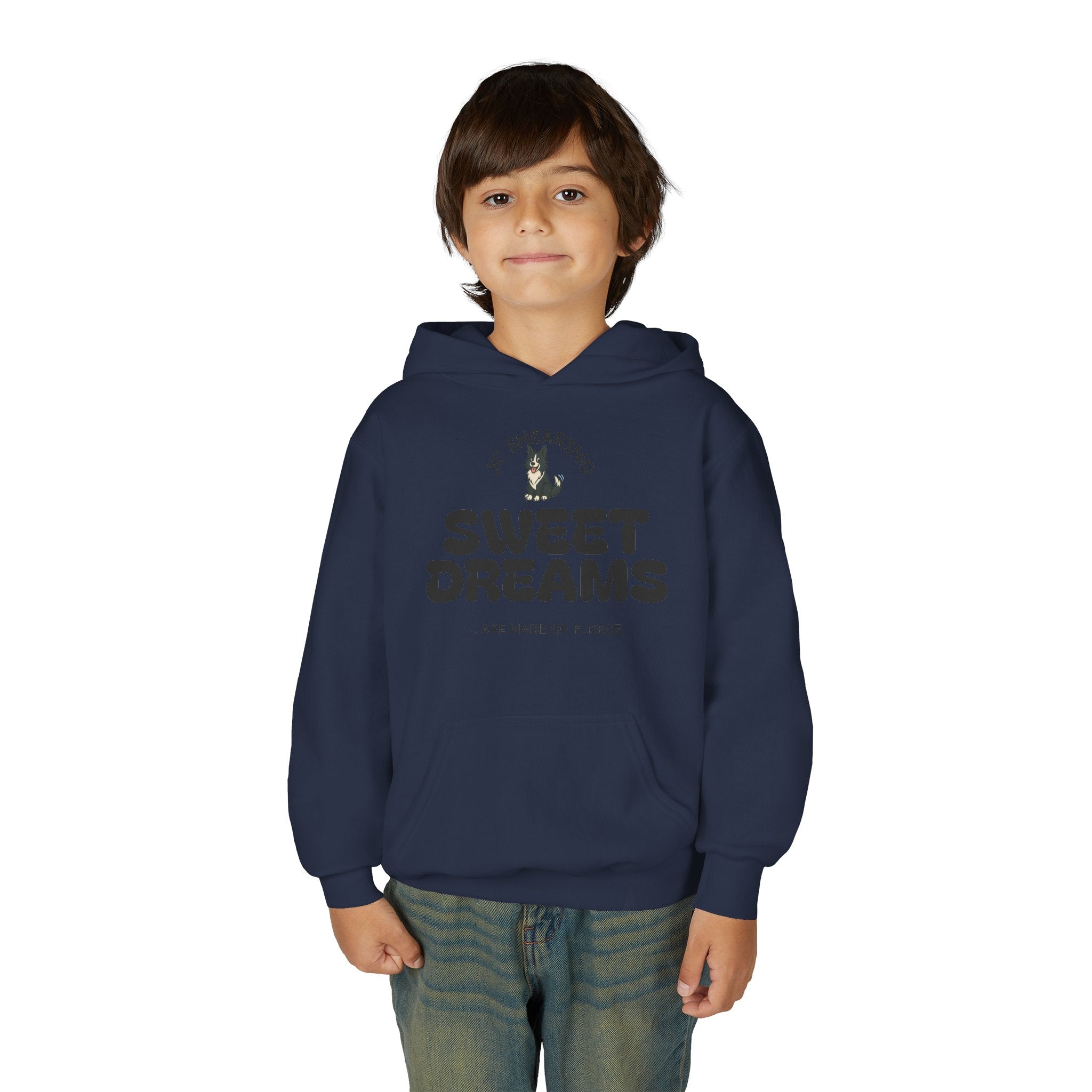 Youth Hoodie - "Sweet Dreams" Soft Illustration Pullover (JC Shearing)