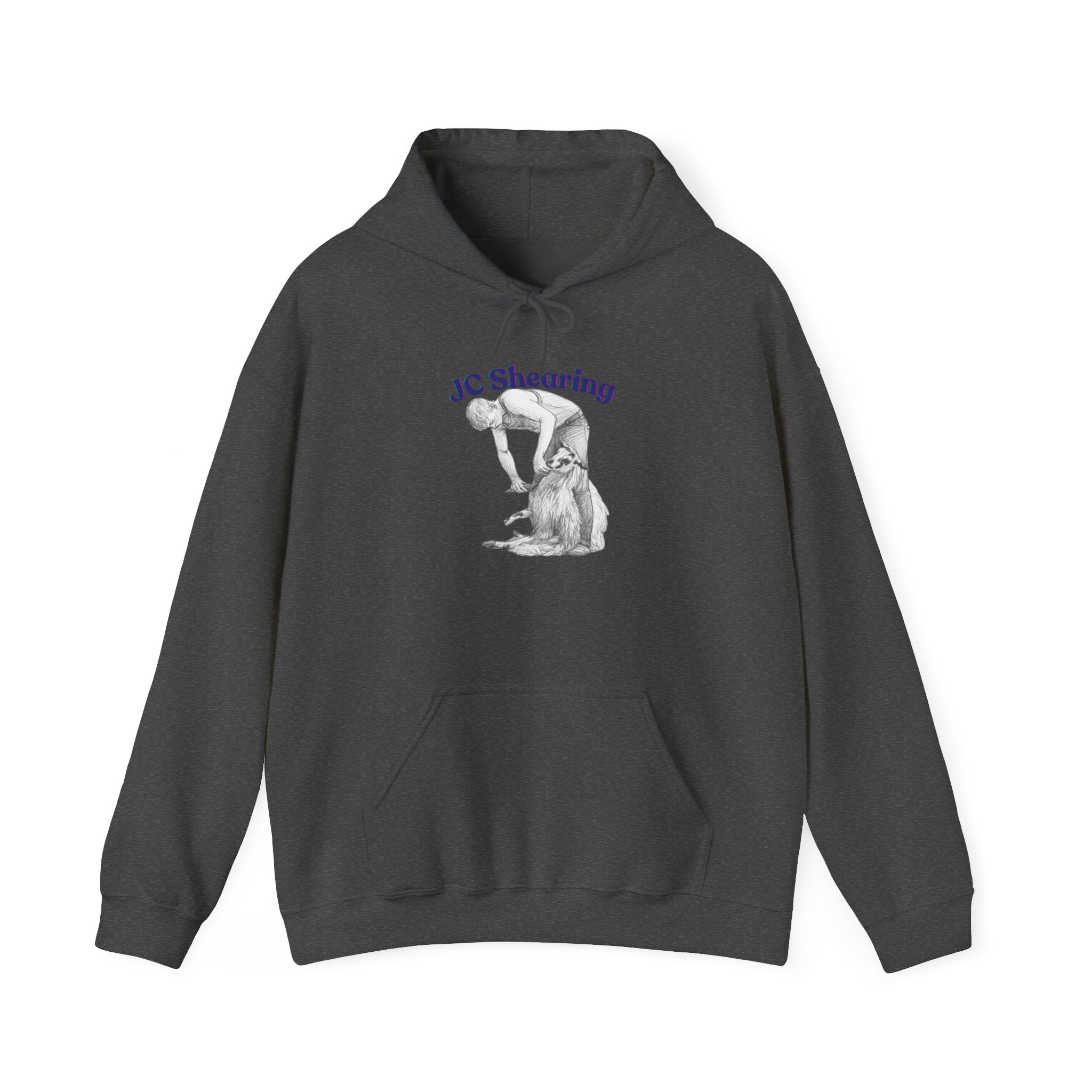 JC Shearing Sheep Graphic Hoodie – Farm Life Comfort Pullover