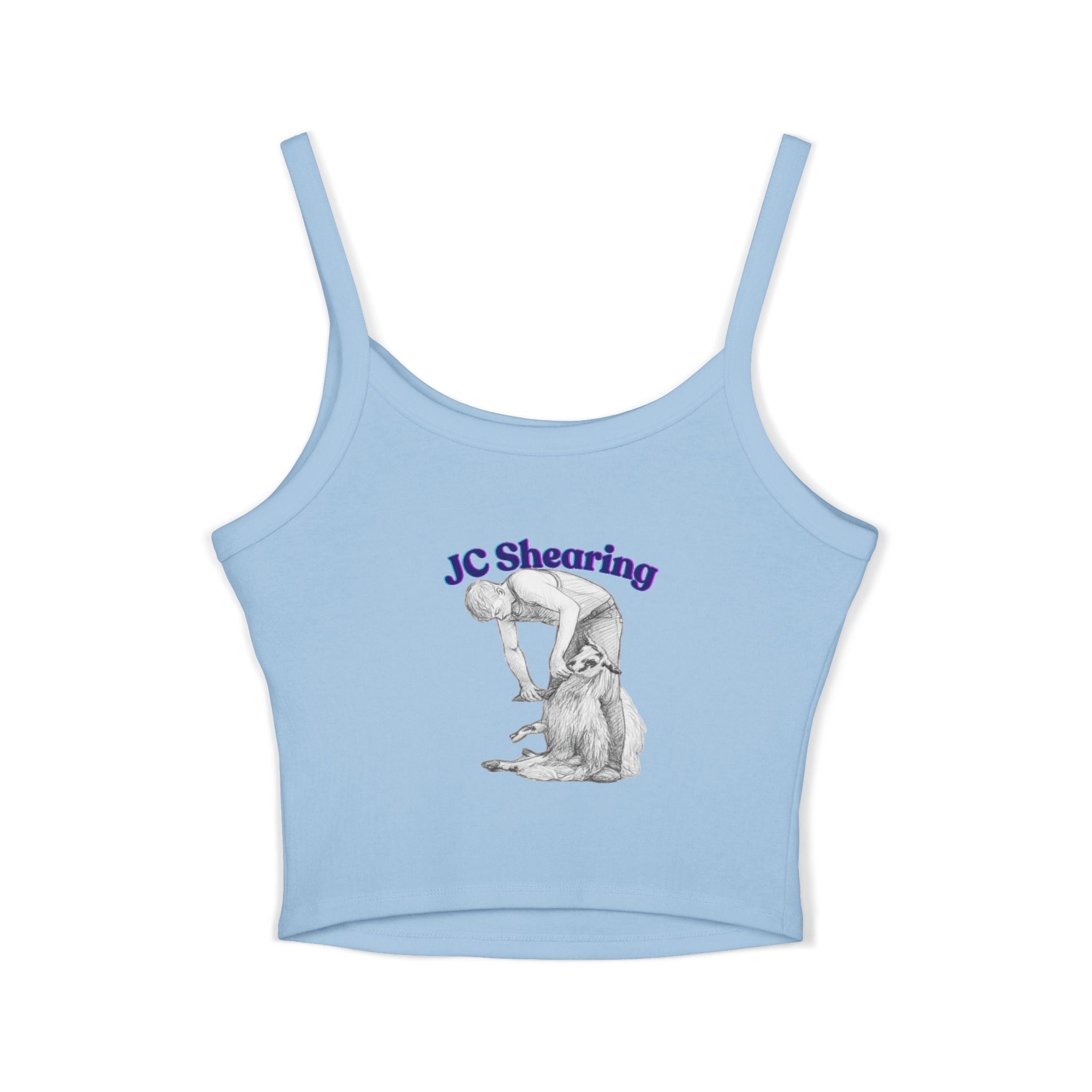 Tank Top — JC Shearing Graphic Crop Tank