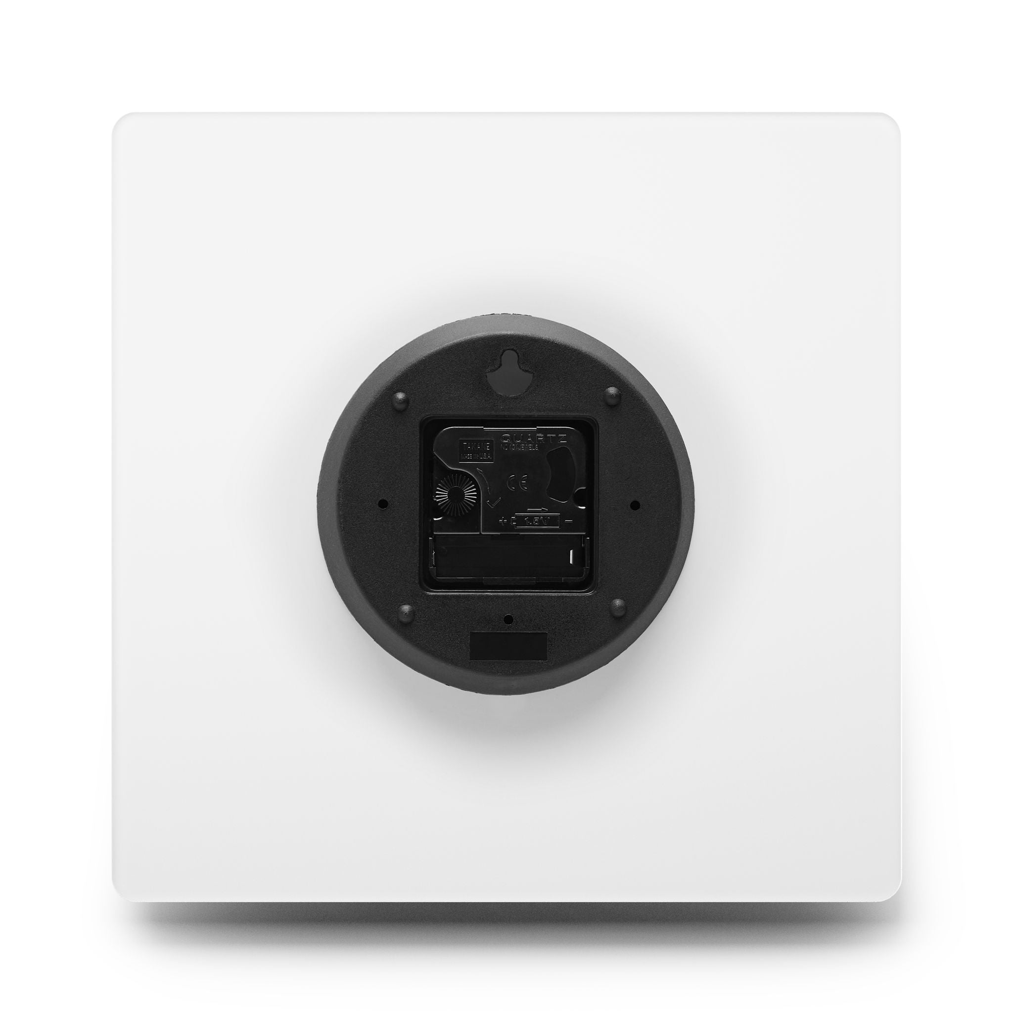 Christmas Sheep Tree Acrylic Wall Clock — Cute Holiday Farm Animal Decor