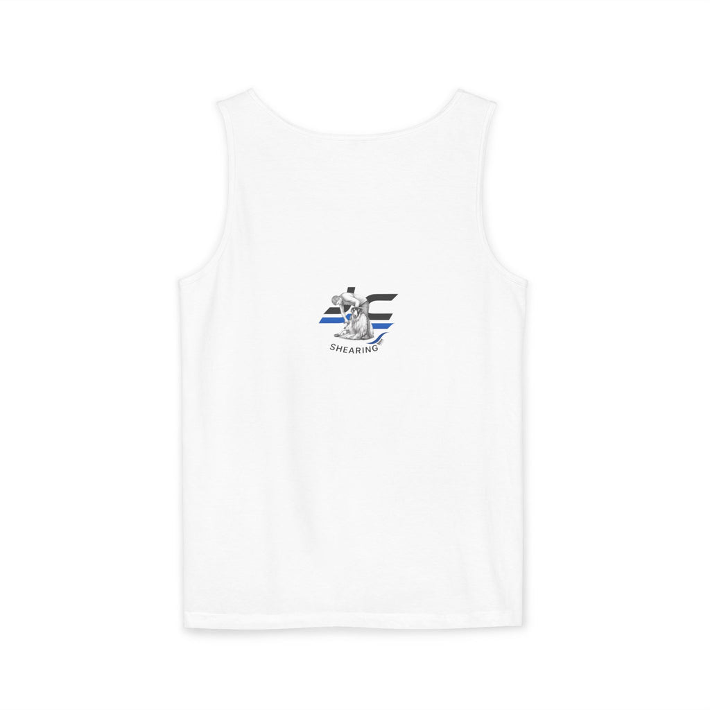 Christmas Sheep Tree Tank Top – Cute Holiday Chick Ornament Design