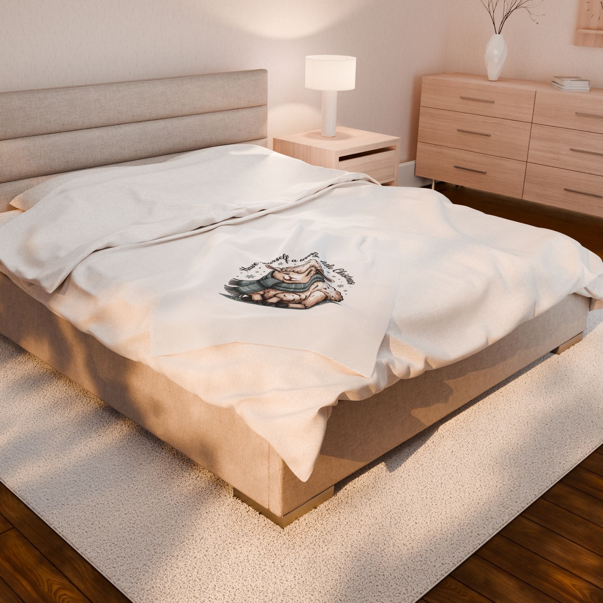 cozy capybara winter blanket | capybara in hot springs, cozy animal merch