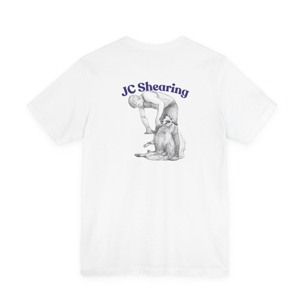 JC Shearing Sheep T-Shirt — Farmer & Rancher Vintage Graphic Tee