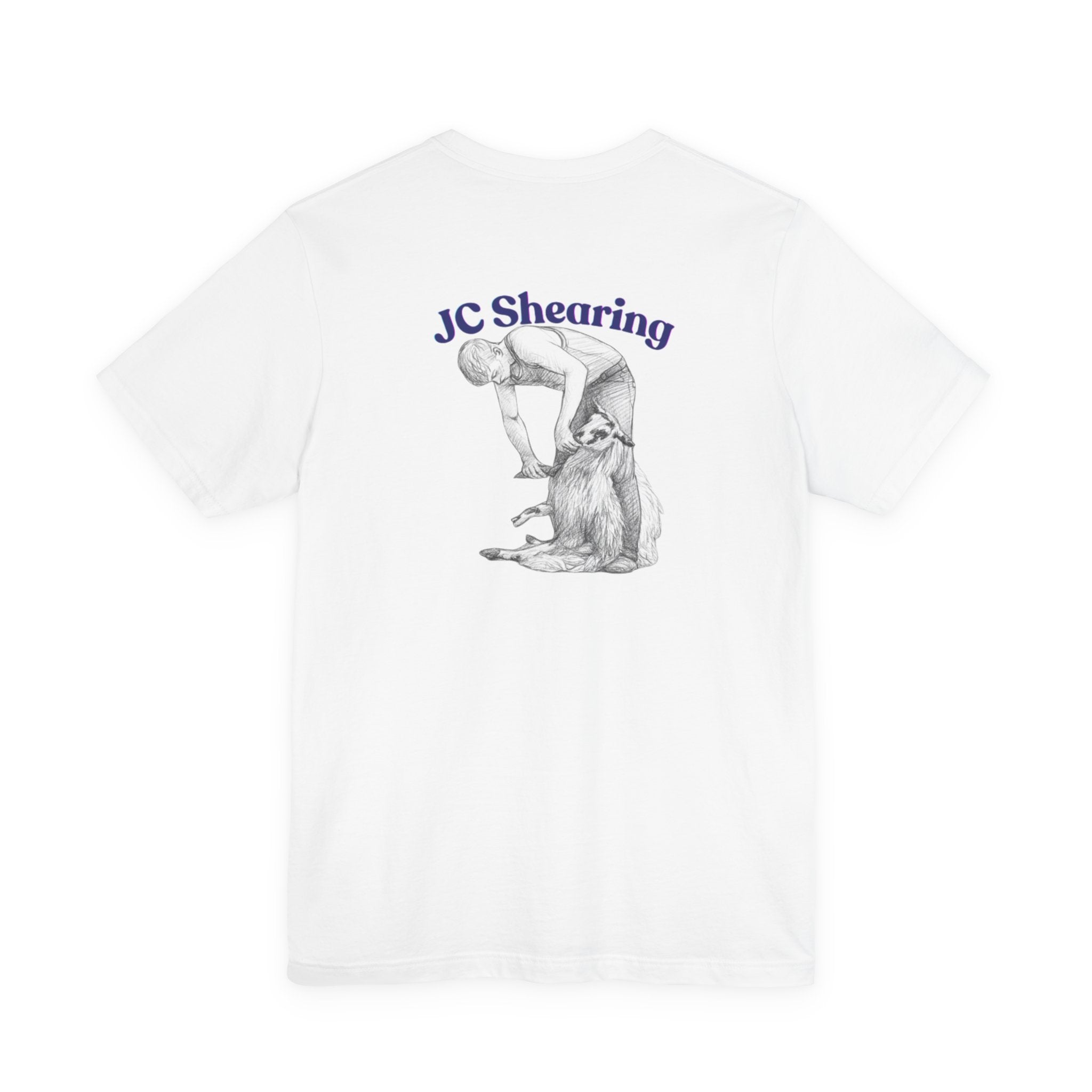 JC Shearing Sheep T-Shirt — Farmer & Rancher Vintage Graphic Tee