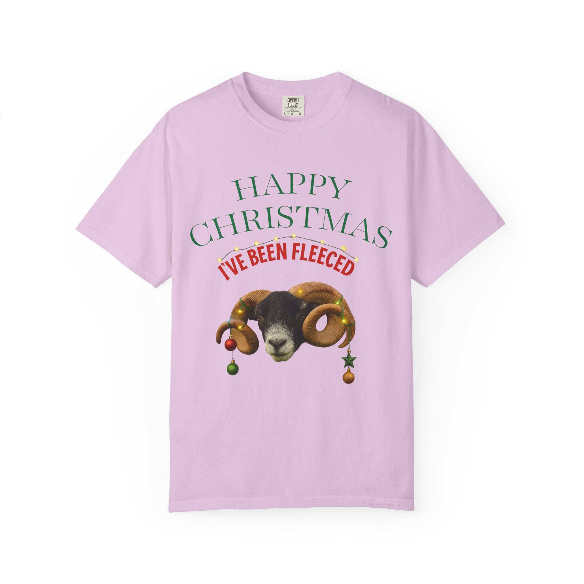 Christmas 'I've Been Fleeced' Ram T-Shirt