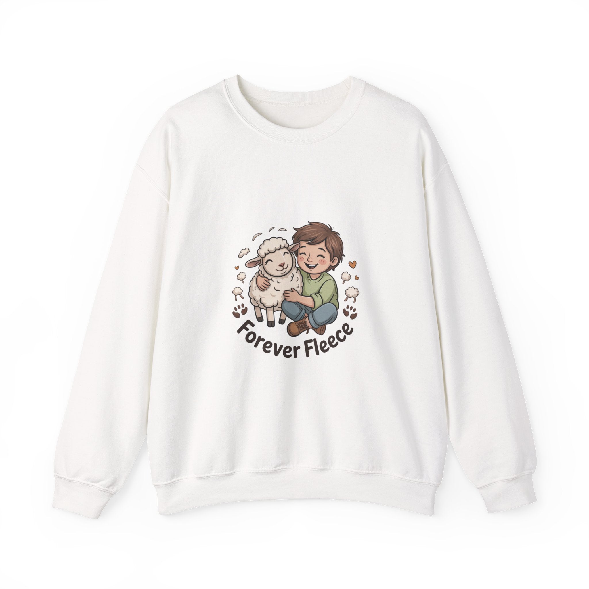 Forever Fleece Crewneck Sweatshirt | Senior Pet Holiday, Matching Dog Human