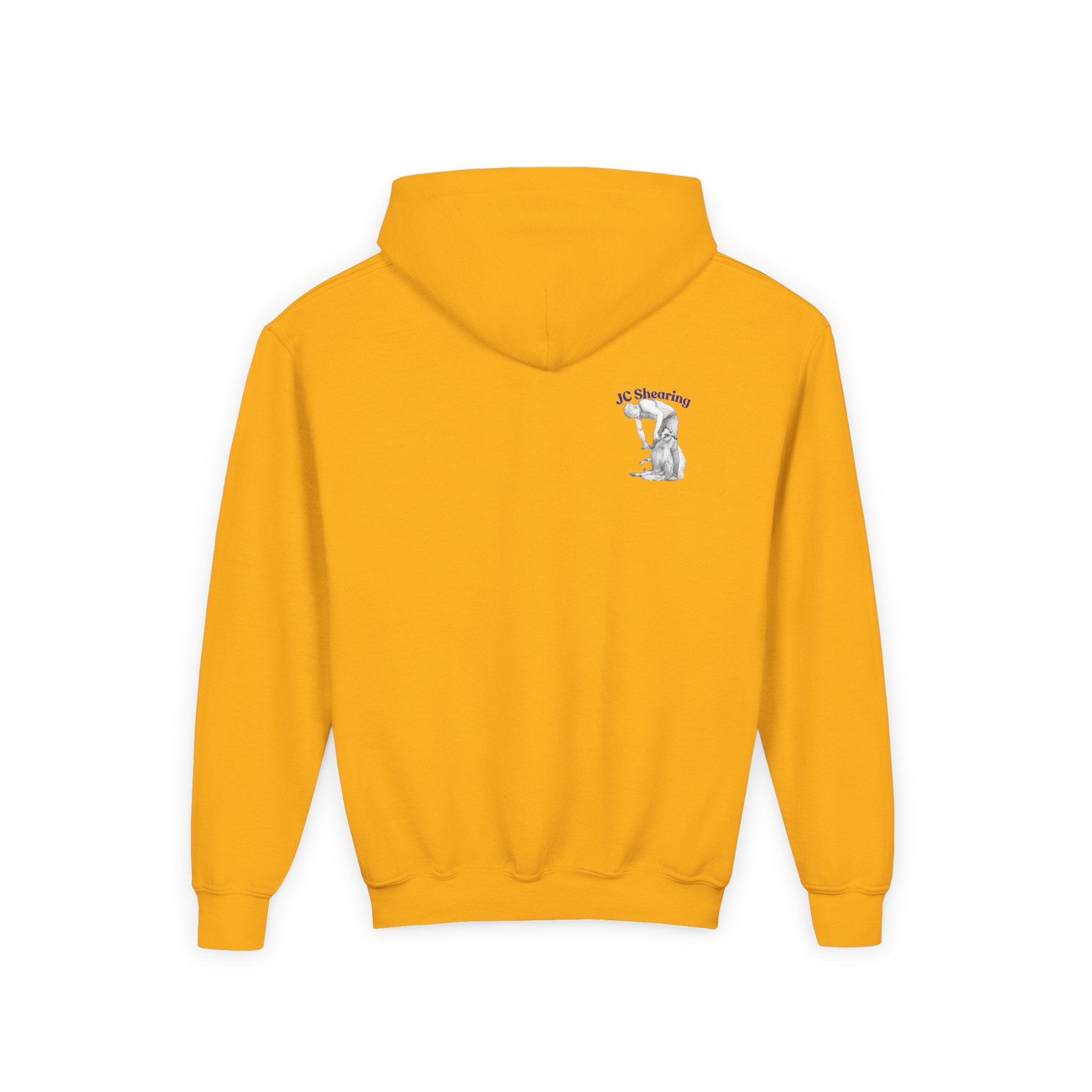 Kids Sheep Hoodie — Colorful Jumping Lambs Graphic Youth Hooded Sweatshirt