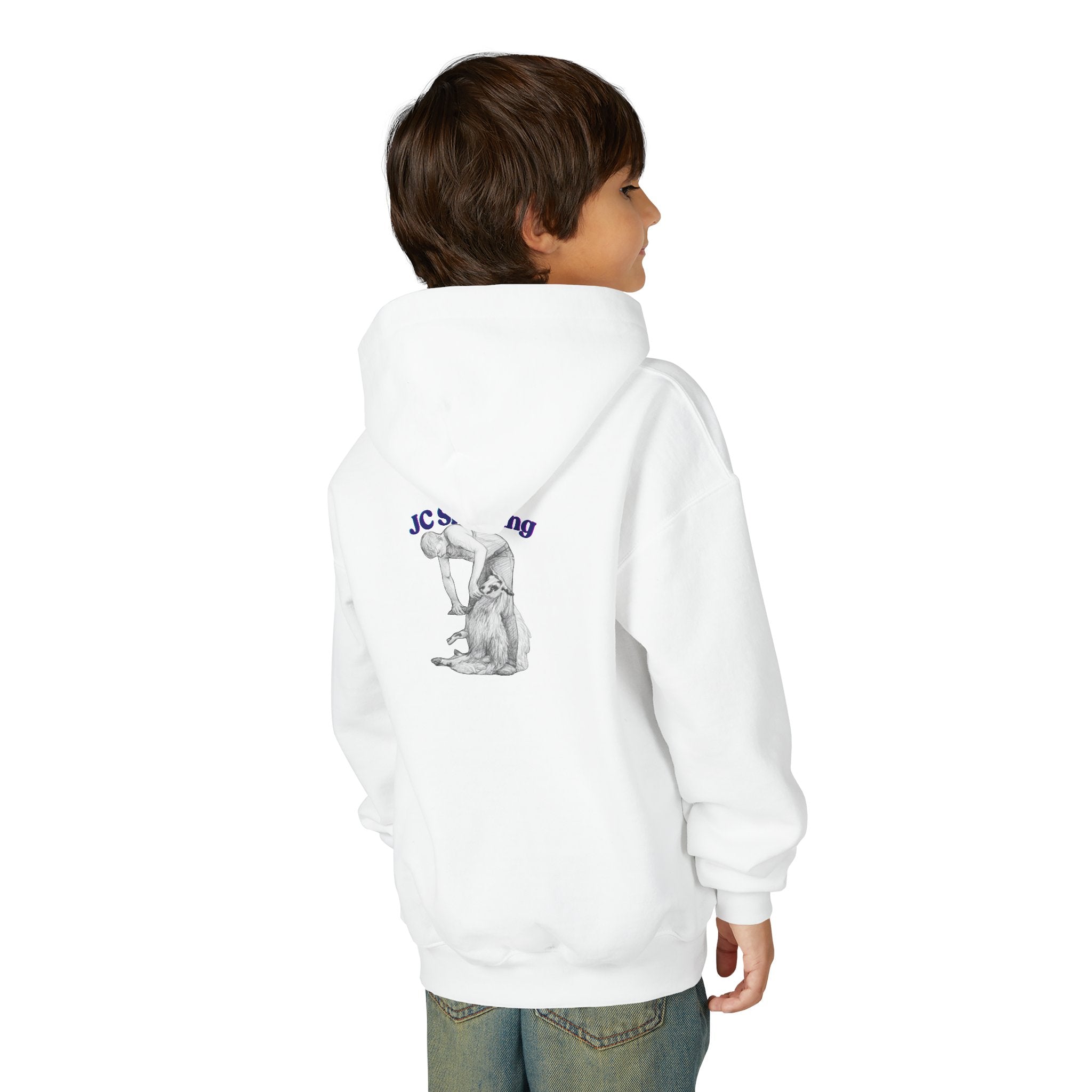 Youth Hoodie - "Sweet Dreams" Soft Illustration Pullover (JC Shearing)