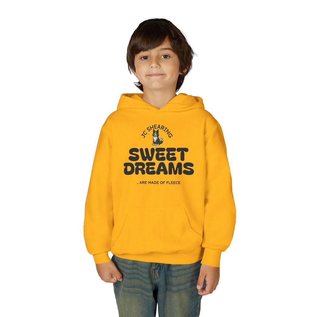 Youth Hoodie - "Sweet Dreams" Soft Illustration Pullover (JC Shearing)
