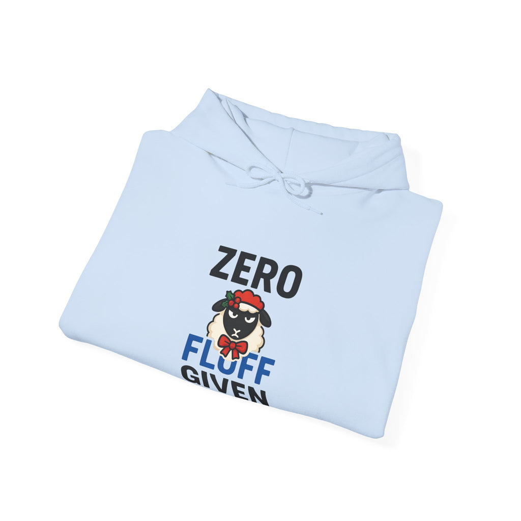 Zero Fluff Given Hoodie – Funny Pet Llama Sweatshirt
