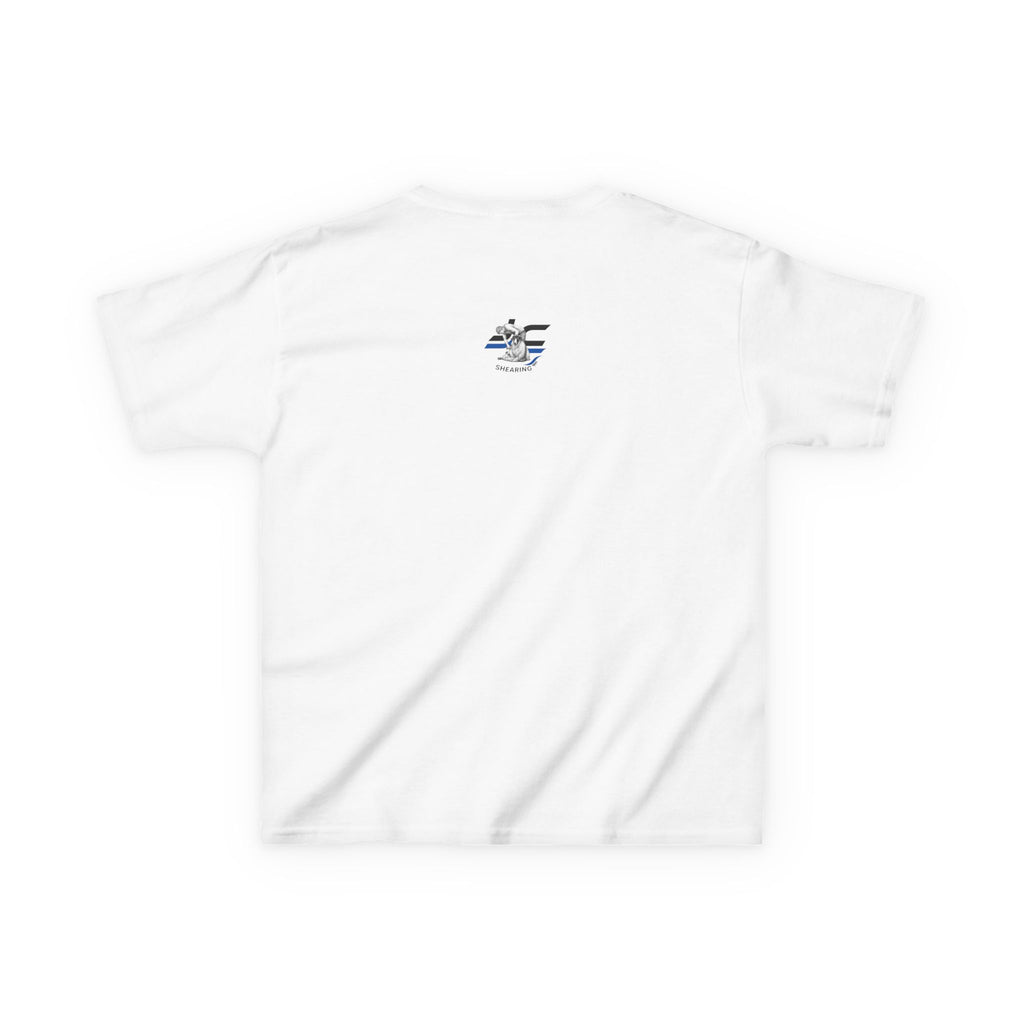 Kids Christmas Tree Sheep Tee — Festive Holiday Shirt for Children