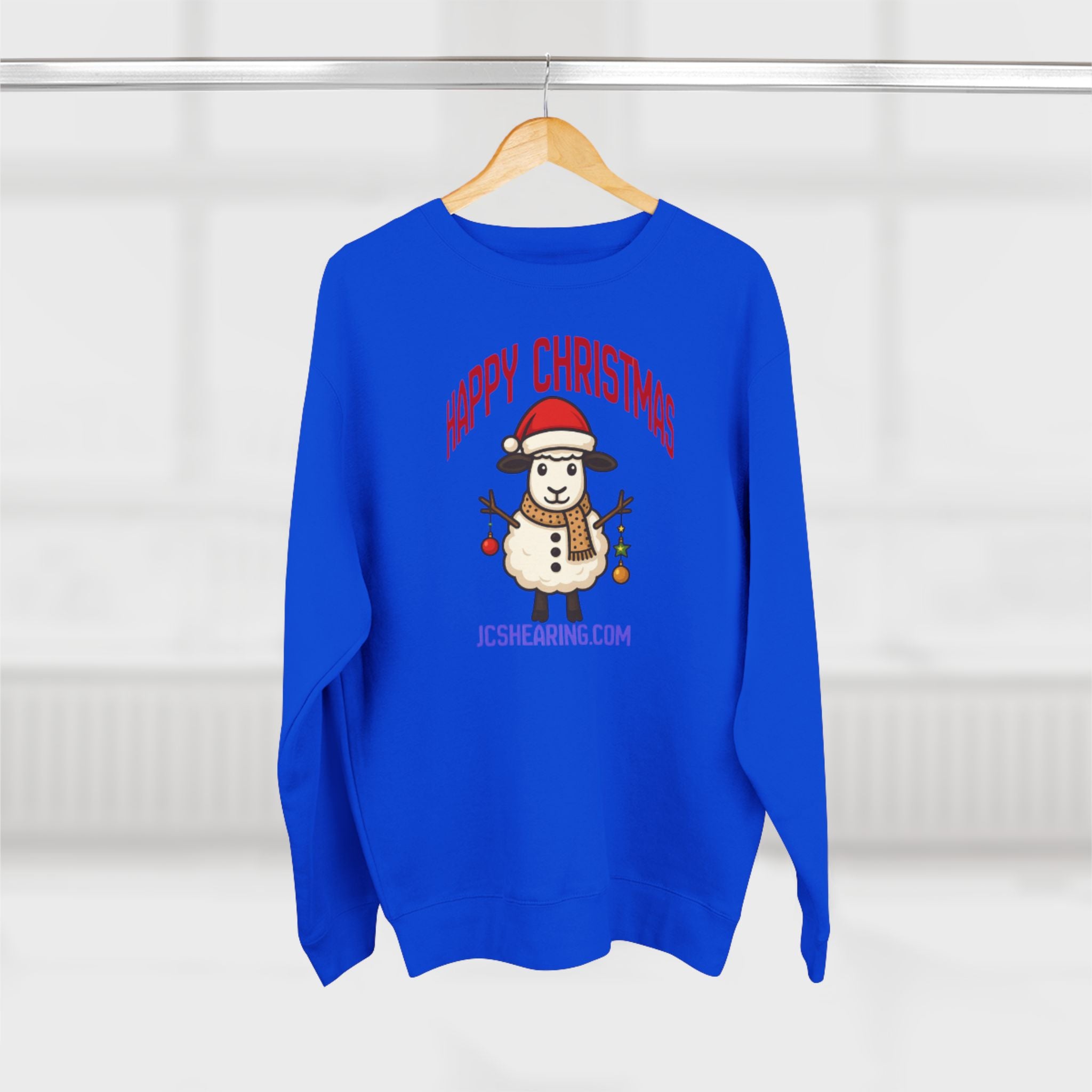 Happy Christmas Snowman Crewneck Sweatshirt
