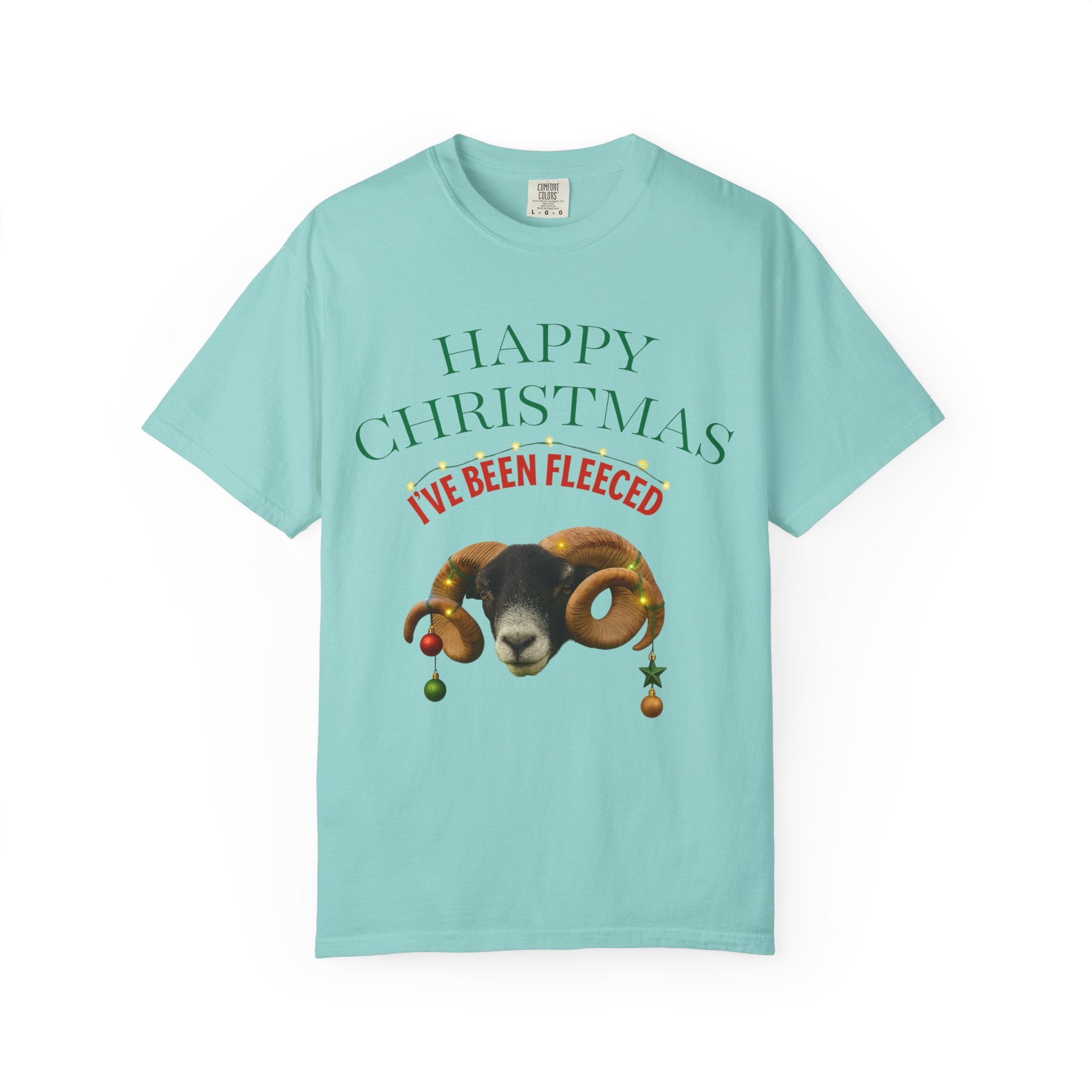 Christmas 'I've Been Fleeced' Ram T-Shirt