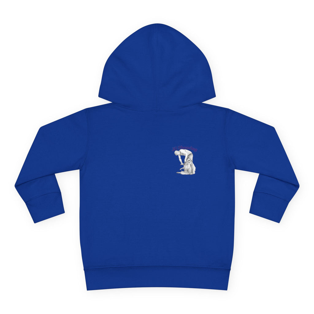 Toddler Hoodie — Cute Farm Tractor with Puppy & Sheep Kids Pullover