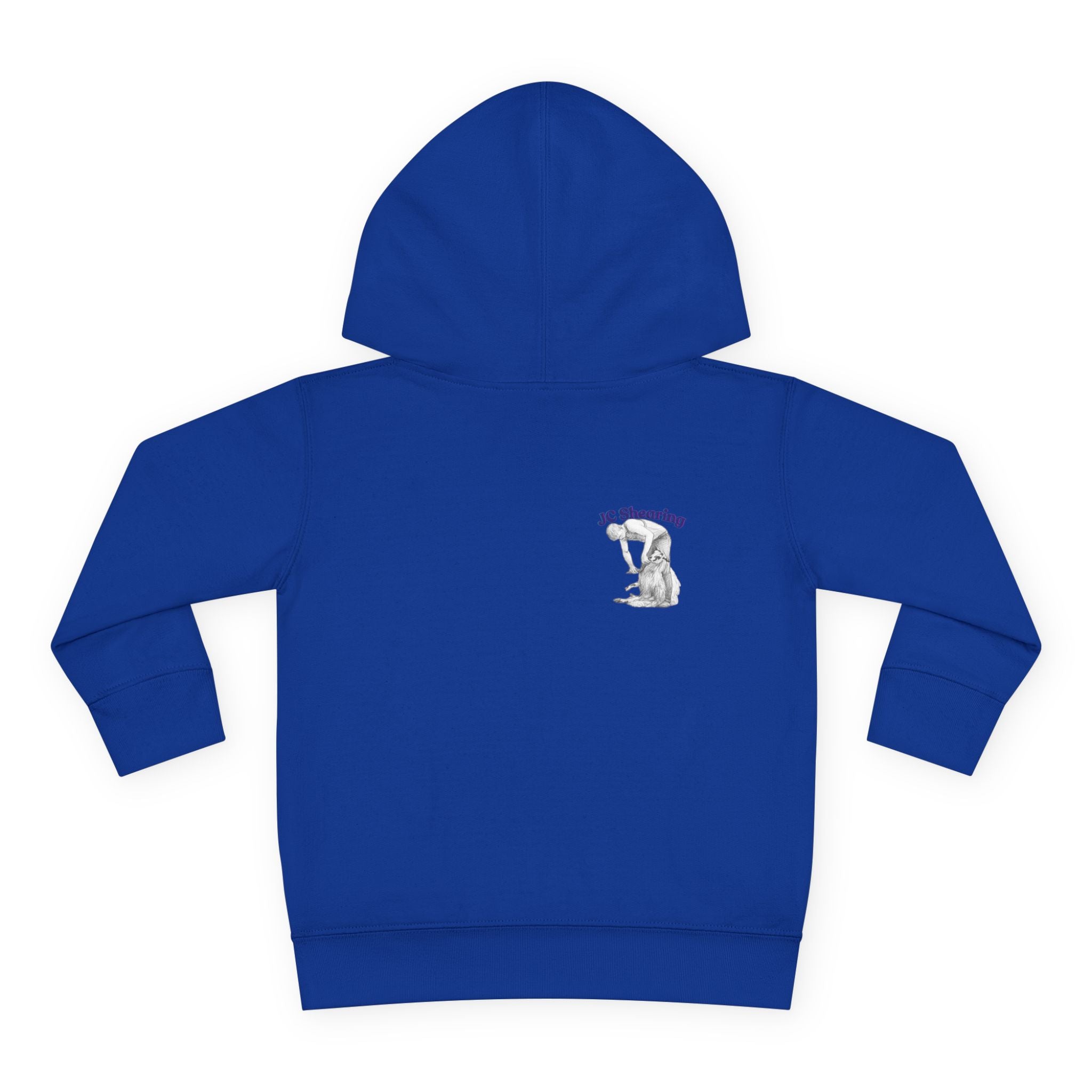 Toddler Hoodie — Cute Farm Tractor with Puppy & Sheep Kids Pullover