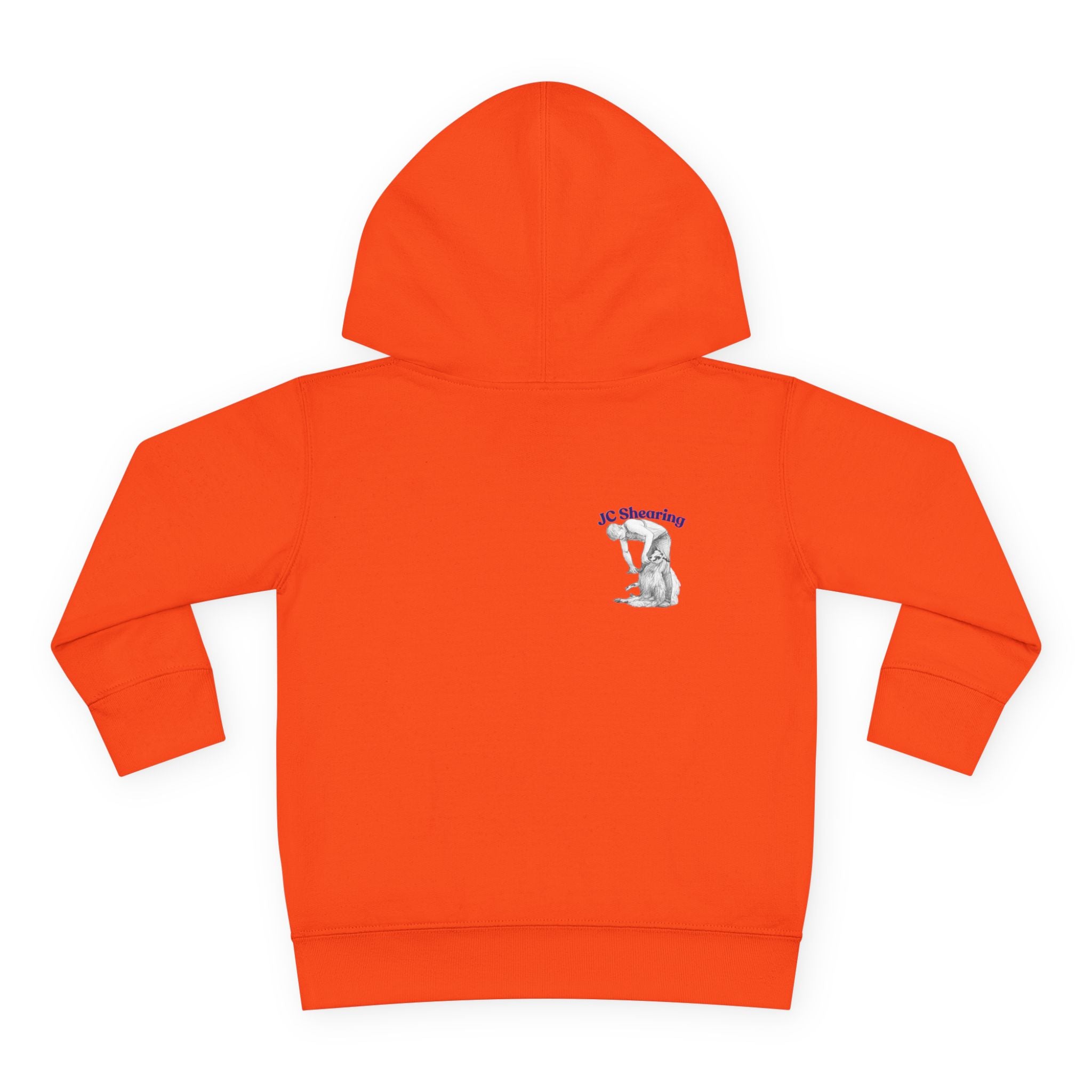 Toddler Hoodie — Cute Farm Tractor with Puppy & Sheep Kids Pullover