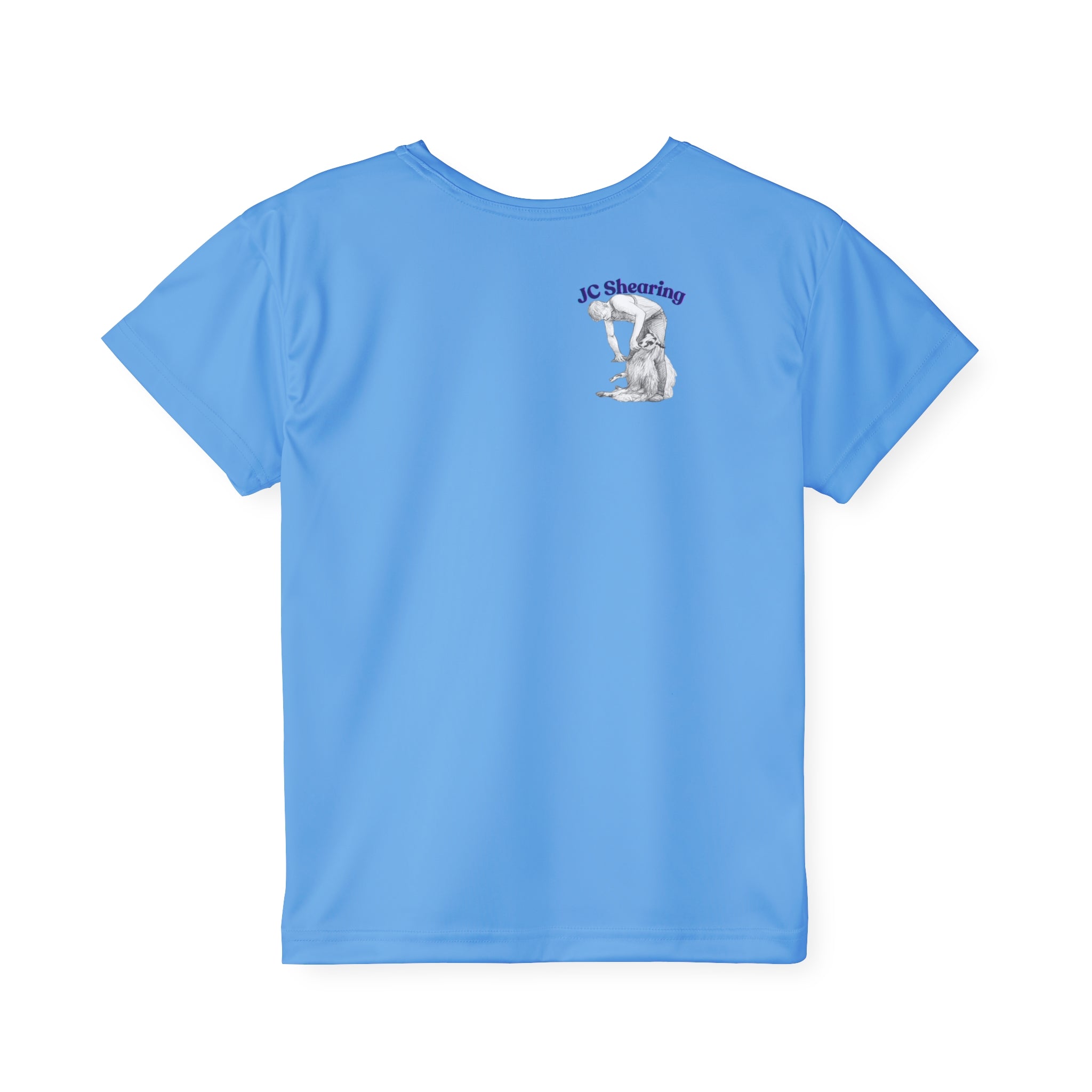 Kids Jersey — Farm Visit Cartoon Sheep Shearing Design