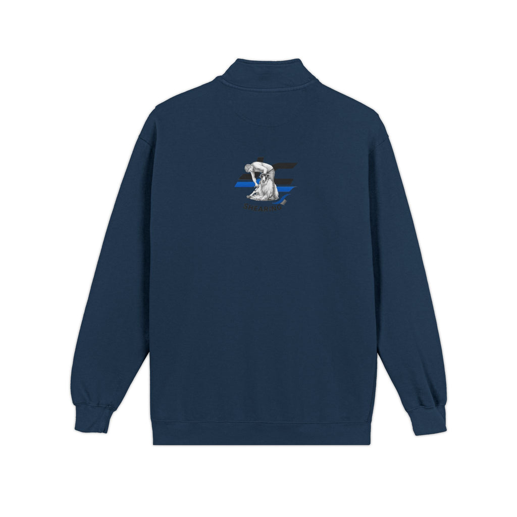 Rescue K9 Thin Blue Line Quarter-Zip Sweatshirt