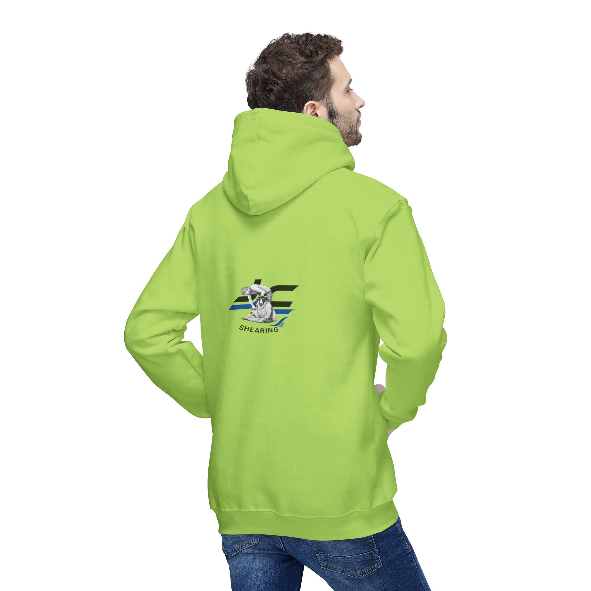 Hoodie — "Clip It Like You Mean It" Motivational Barber Hoodie