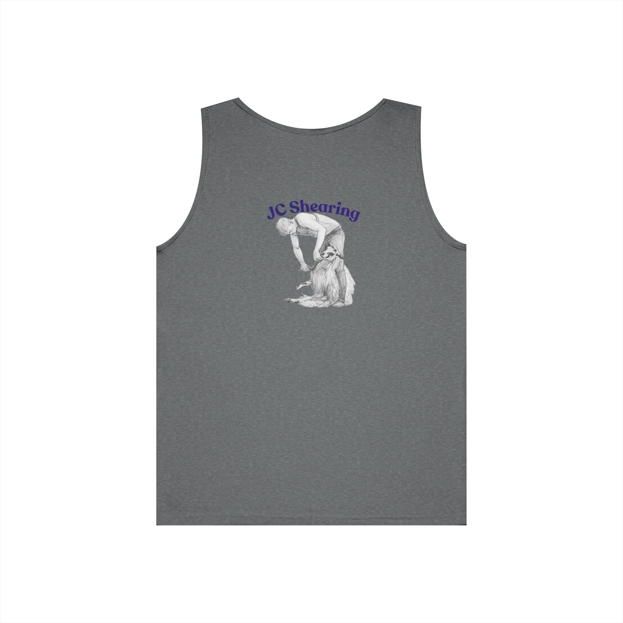 JC Shearing Sheep Illustration Tank Top