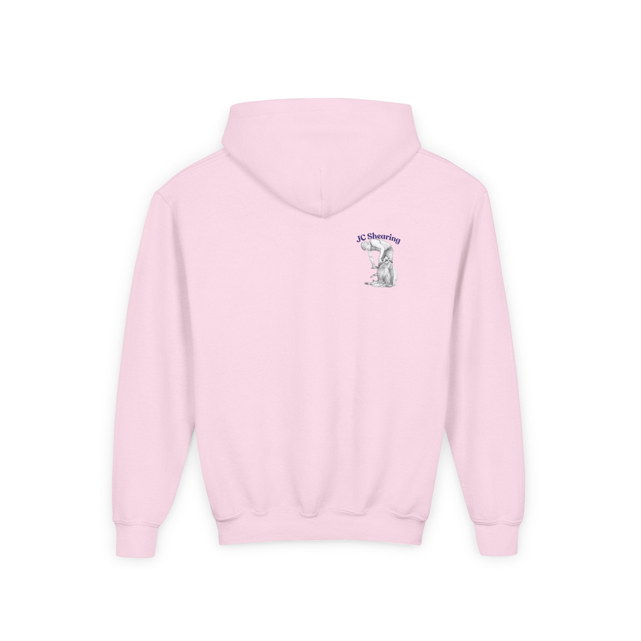 Youth Hoodie — Vintage Kids & Dog Graphic Pullover