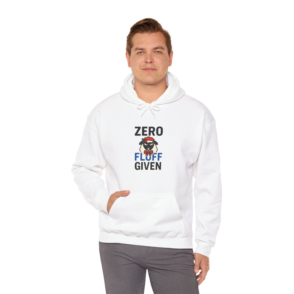 Zero Fluff Given Hoodie – Funny Pet Llama Sweatshirt