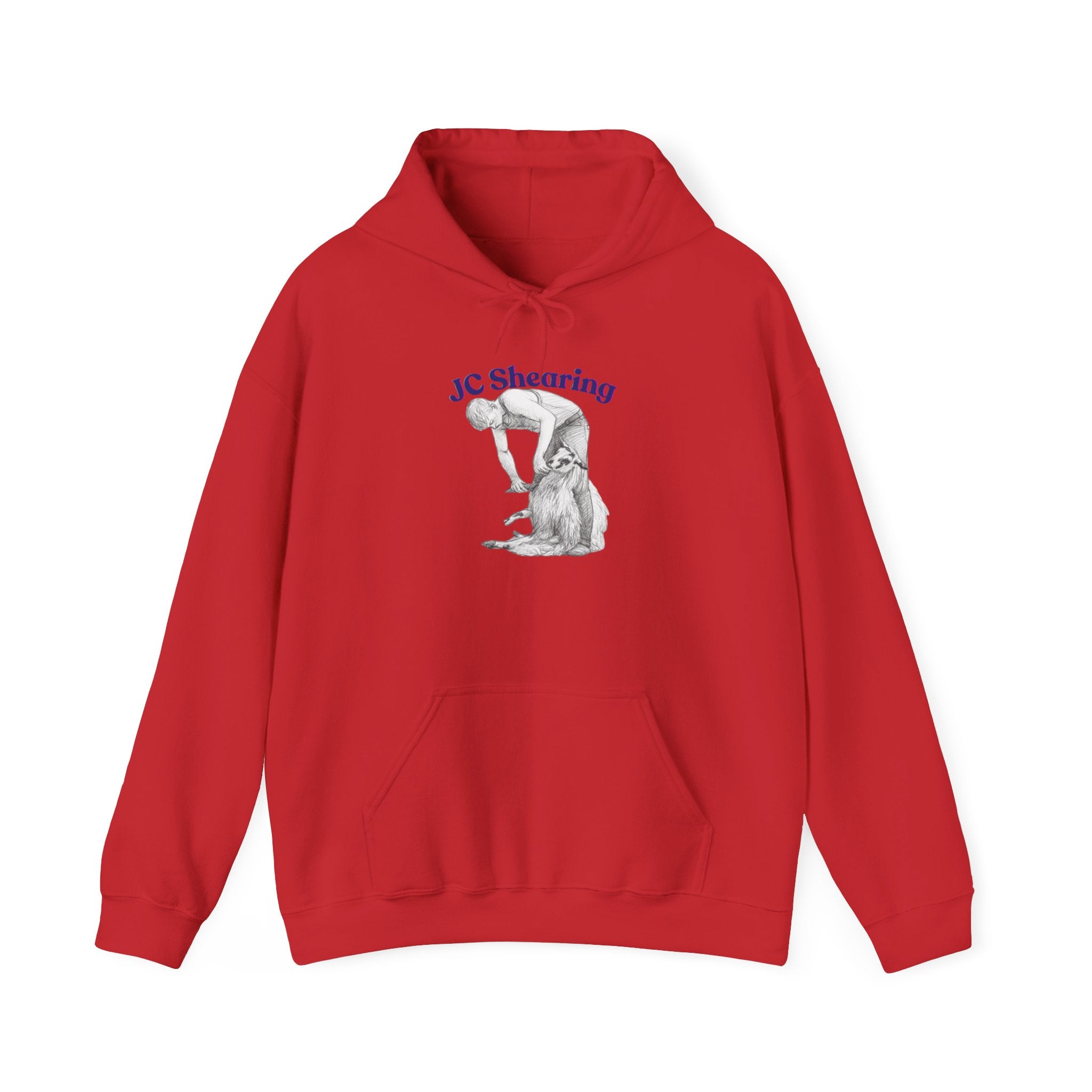 JC Shearing Sheep Graphic Hoodie – Farm Life Comfort Pullover