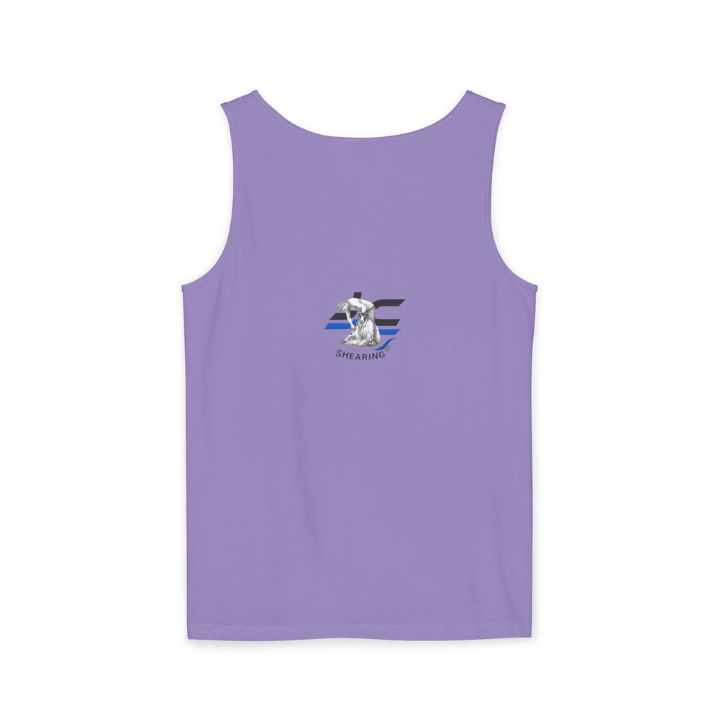Christmas Sheep Tree Tank Top – Cute Holiday Chick Ornament Design