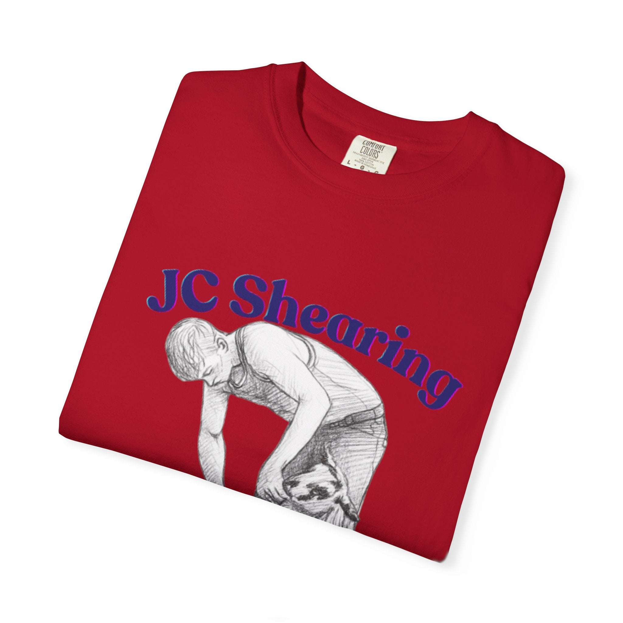 JC Monogram Chest Logo T-Shirt — Minimalist White Graphic Tee
