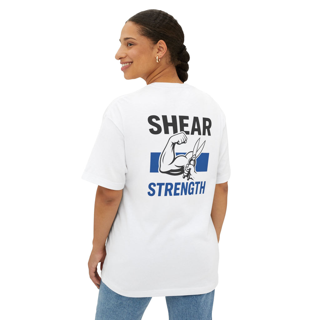 Shear Strength Tee — Barber & Stylist Scissors T‑Shirt