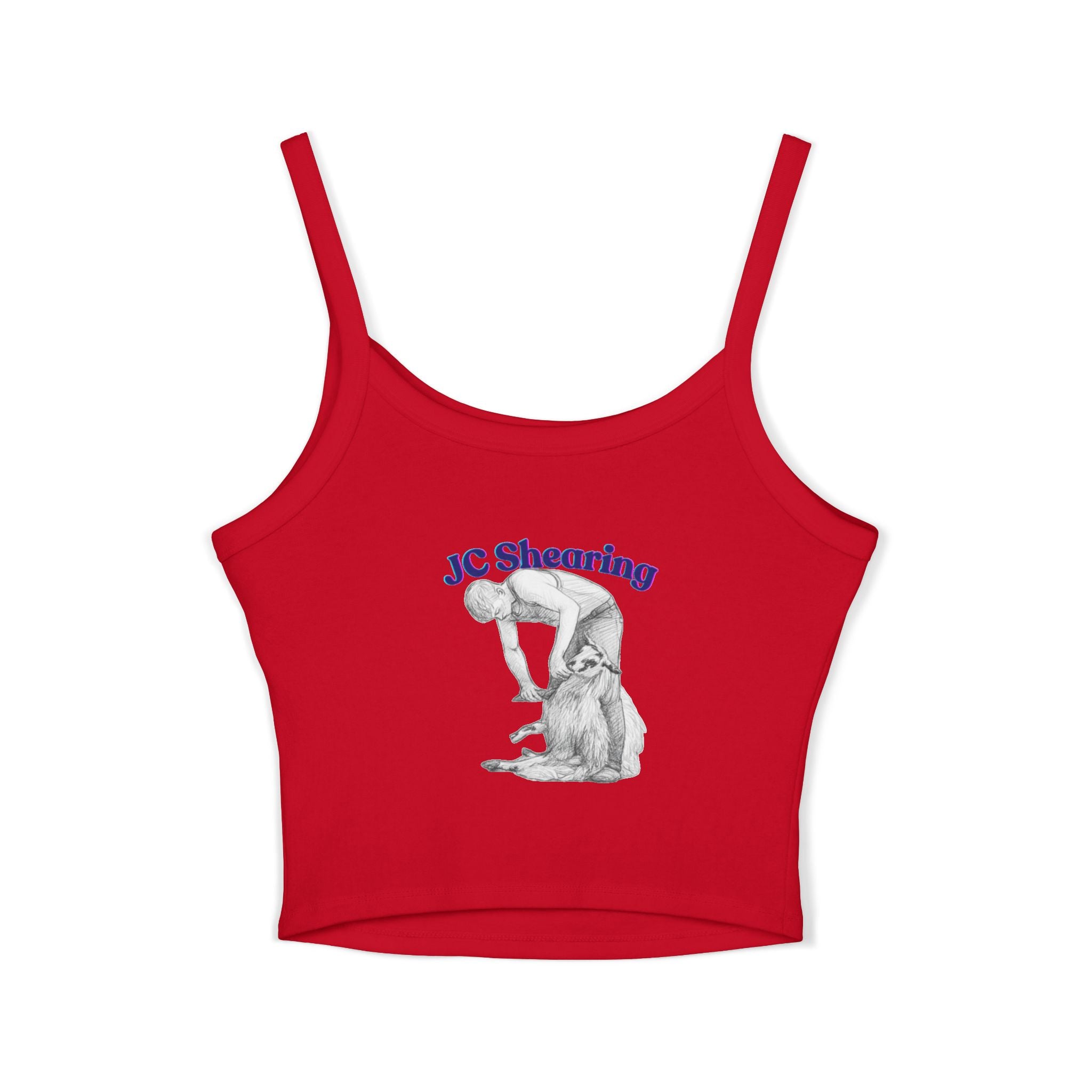 Tank Top — JC Shearing Graphic Crop Tank