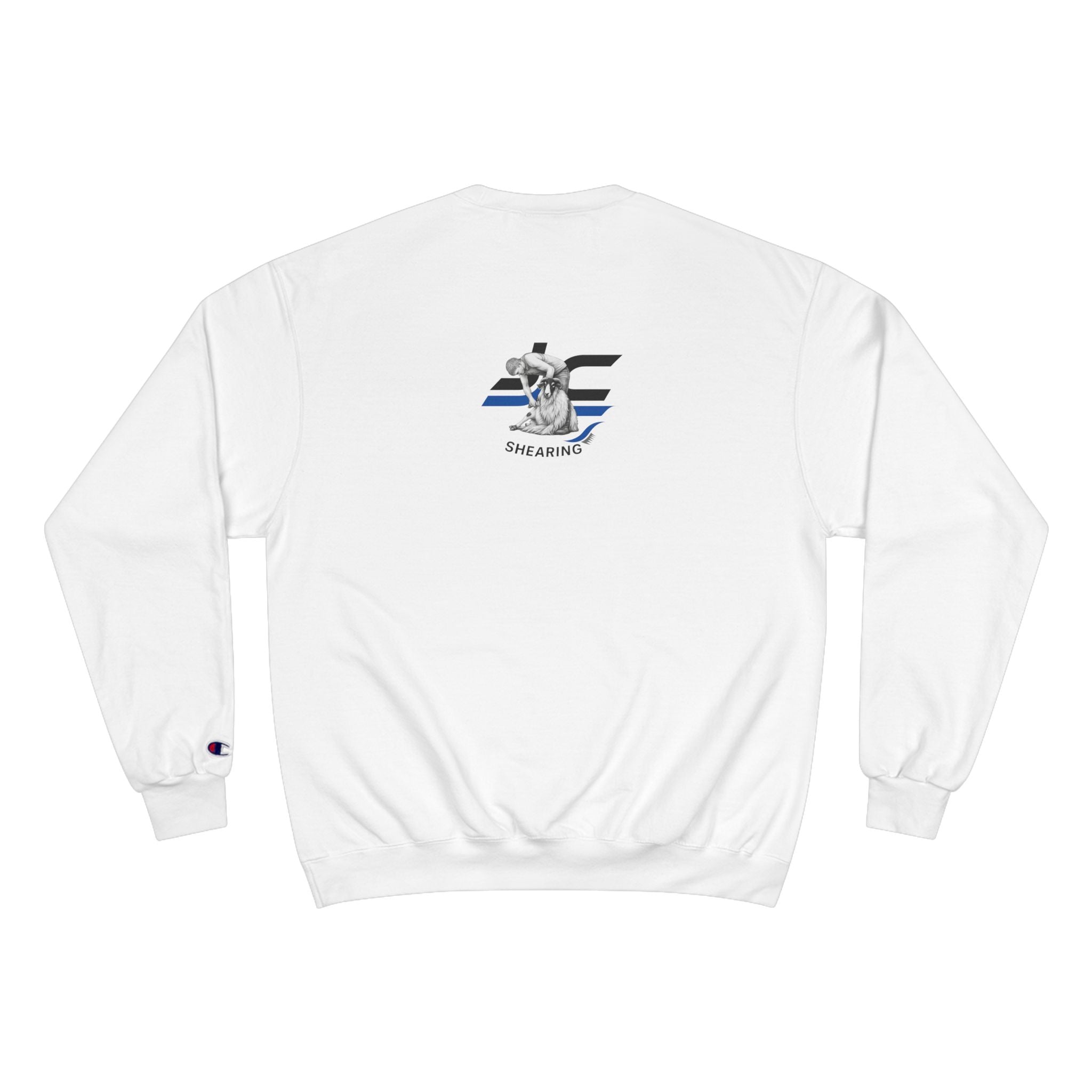 Zero Fluff Given Sweatshirt — Funny Sheep Graphic Crewneck