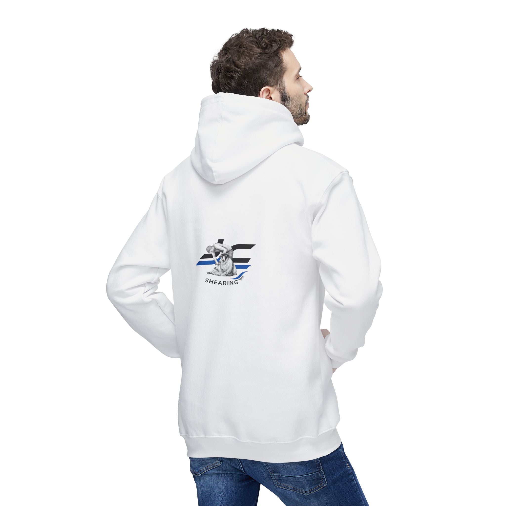 Hoodie — "Clip It Like You Mean It" Motivational Barber Hoodie