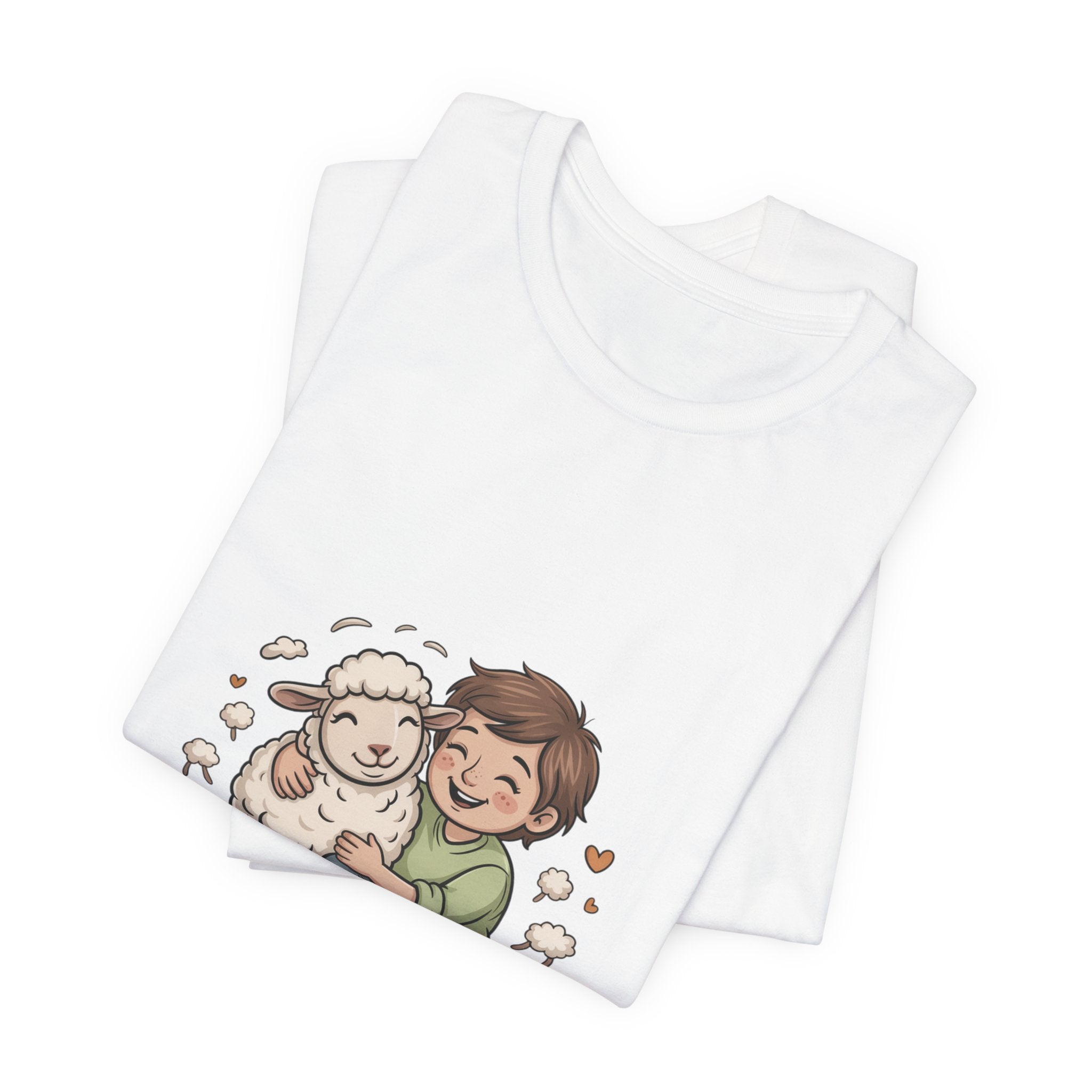 Forever Fleece Tee | Senior Sheep Shirt, Matching Human–Pet Holiday