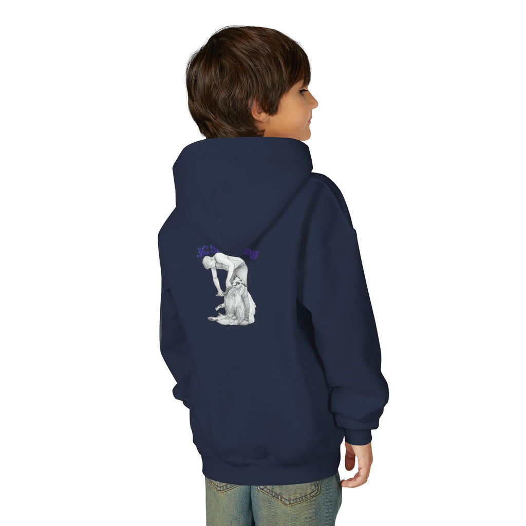 Youth Hoodie - "Sweet Dreams" Soft Illustration Pullover (JC Shearing)