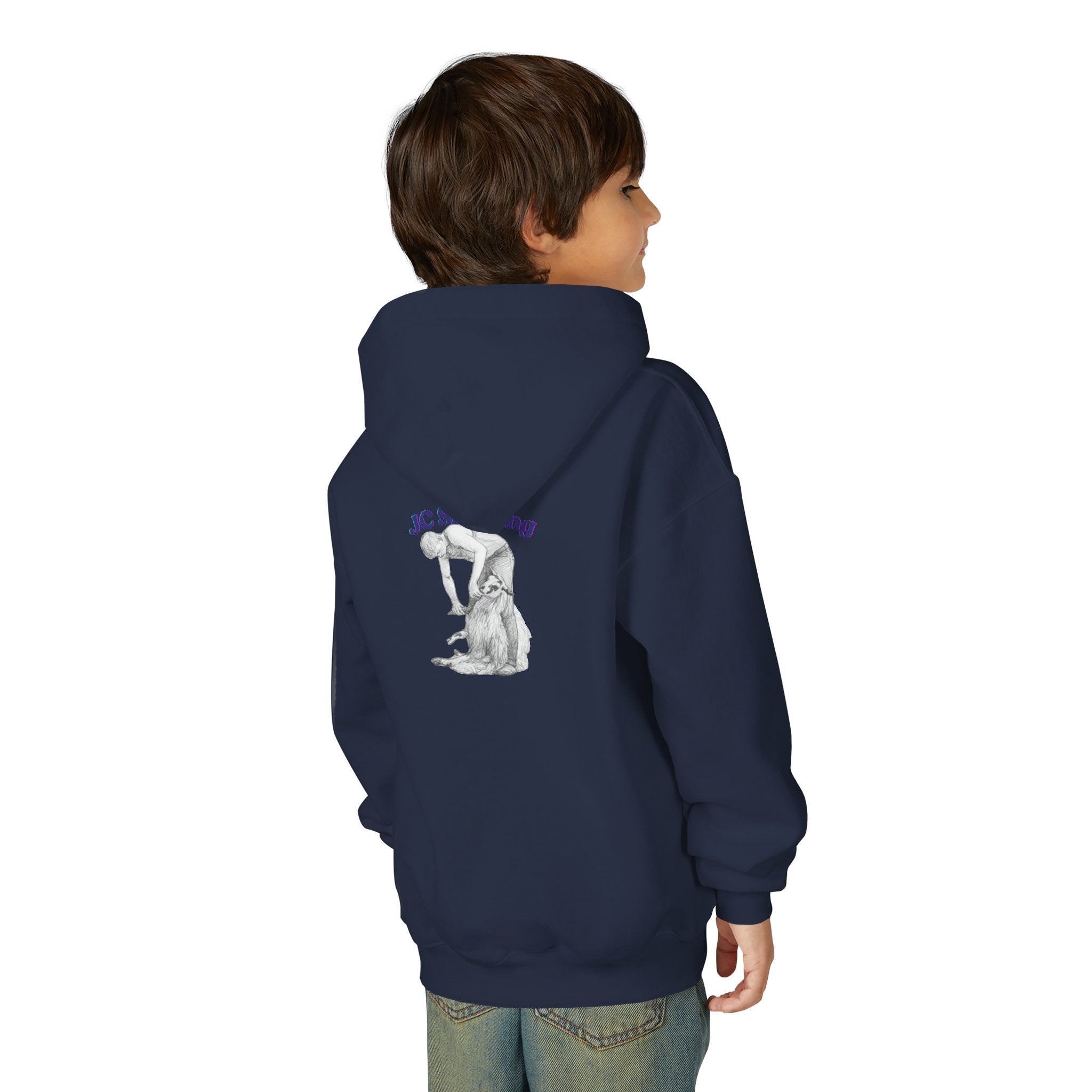 Youth Hoodie - "Sweet Dreams" Soft Illustration Pullover (JC Shearing)