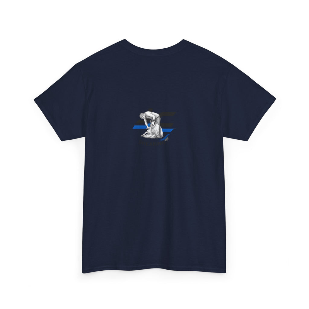Short-Sleeve Tee — "Strictly No Fluffy Stuff" Ram Graphic T-Shirt