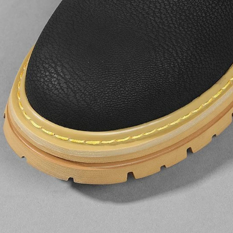 High Quality Men's Leather Boots  Outdoor