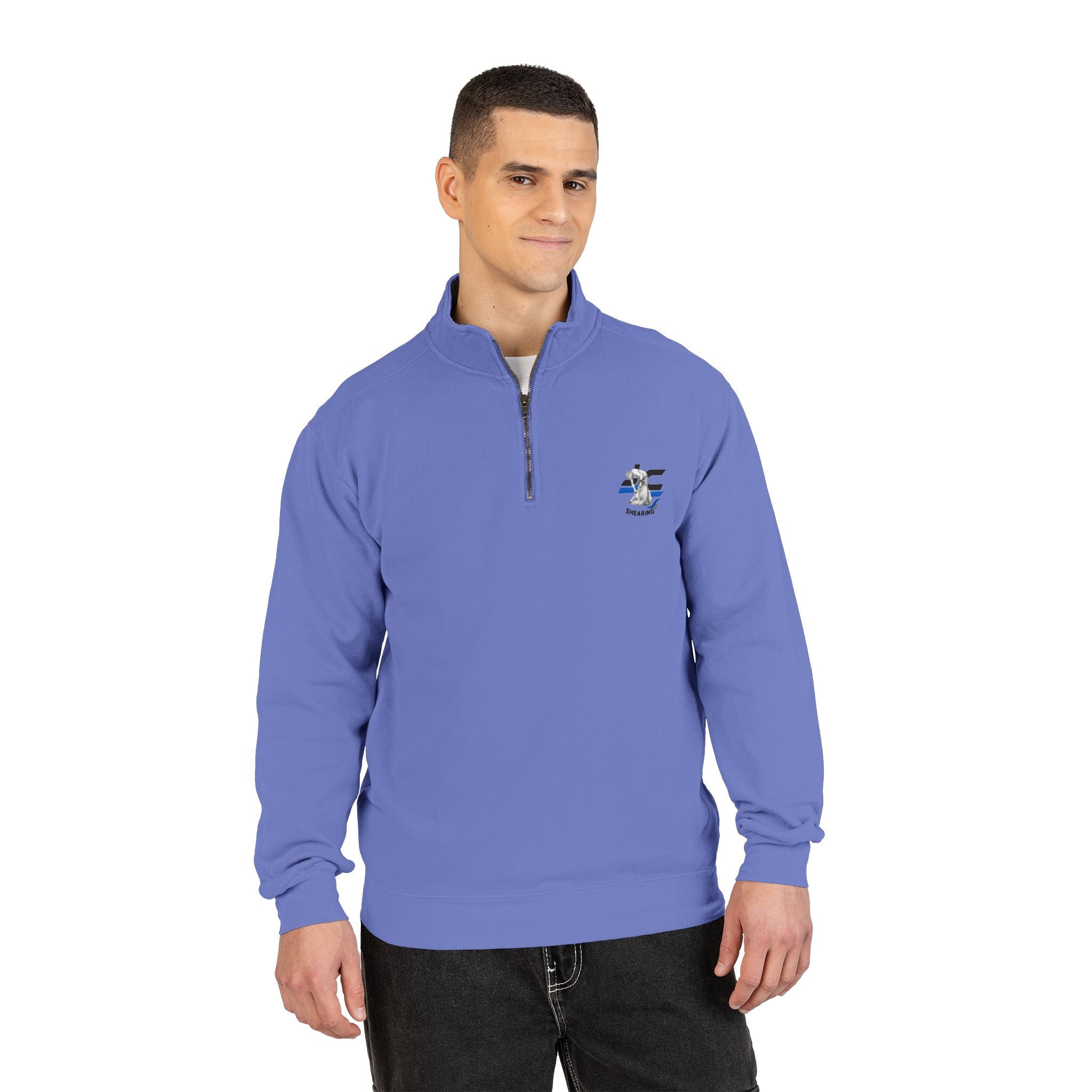 Rescue K9 Thin Blue Line Quarter-Zip Sweatshirt