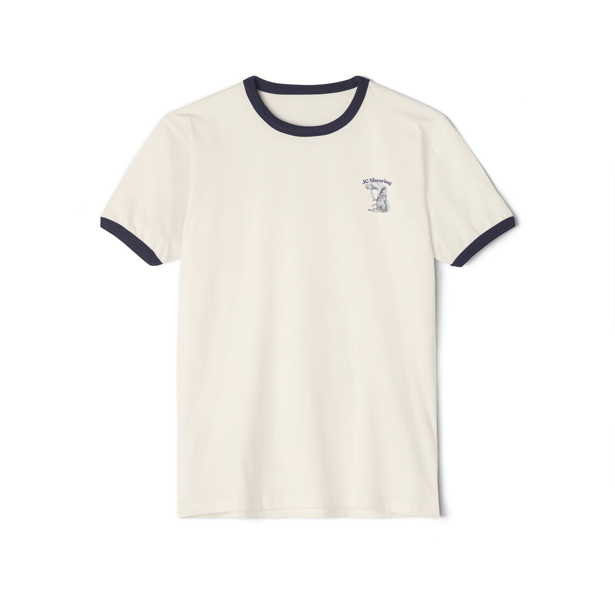 JC Shearing Sheep Ringer T-Shirt