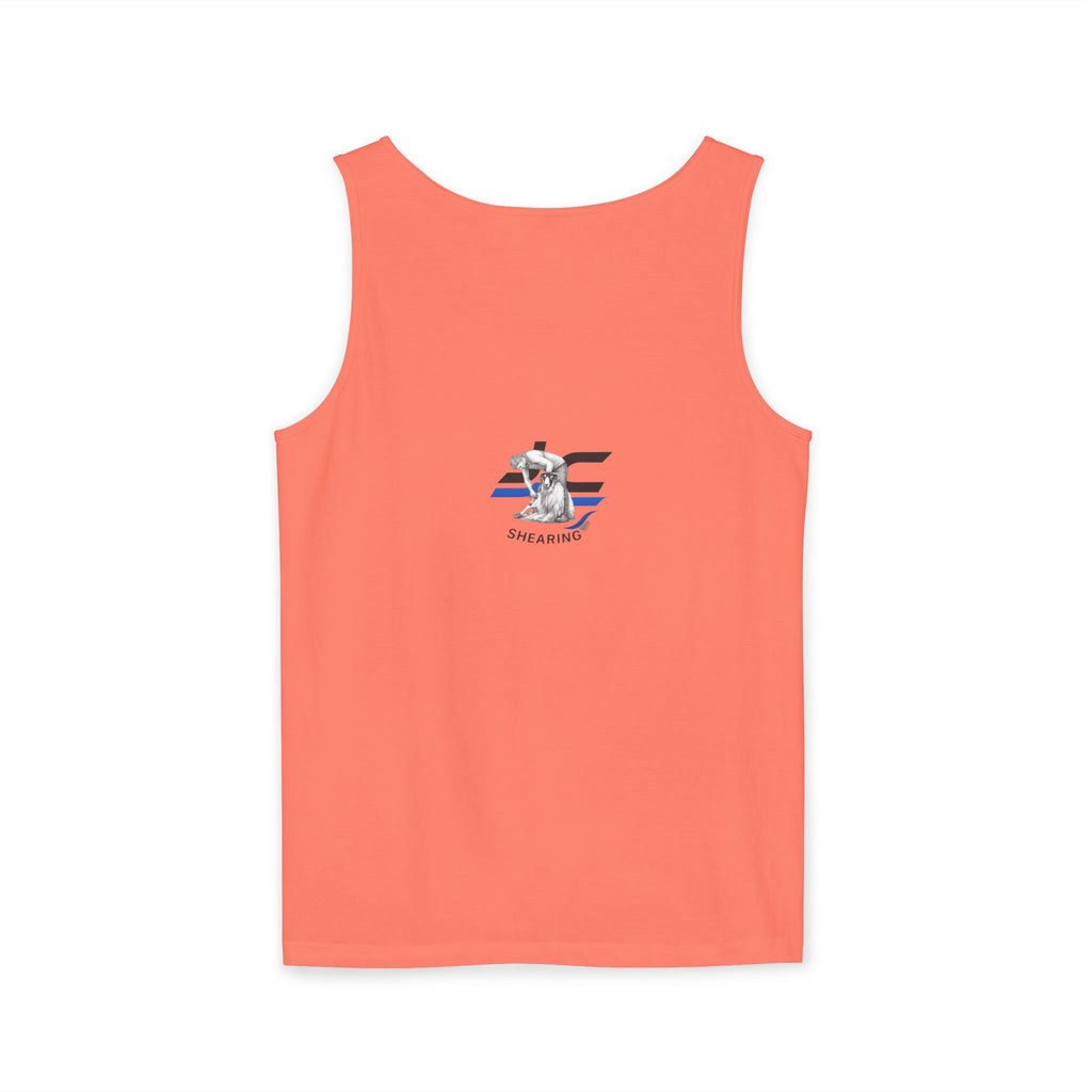 Christmas Sheep Tree Tank Top – Cute Holiday Chick Ornament Design