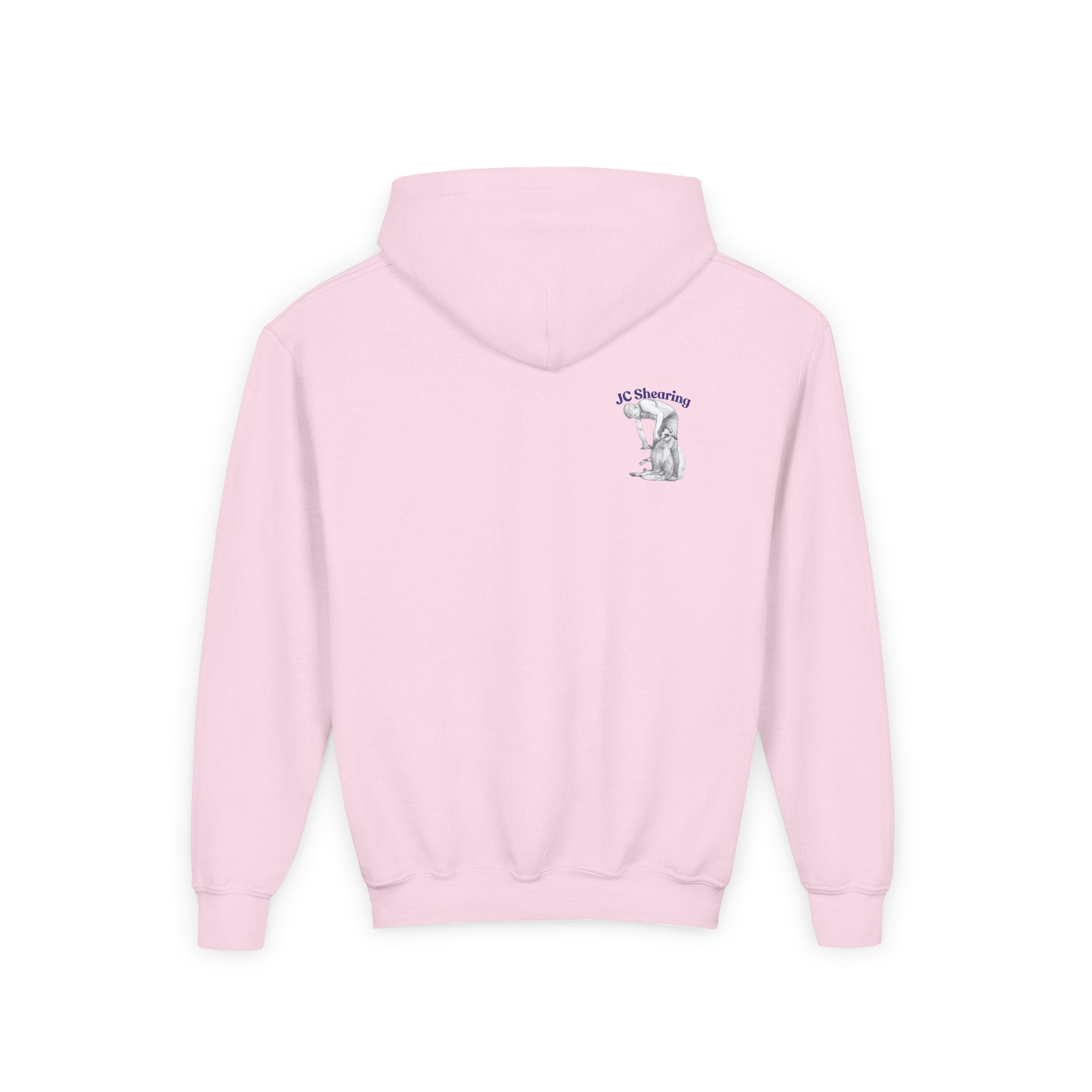 Kids Sheep Hoodie — Colorful Jumping Lambs Graphic Youth Hooded Sweatshirt