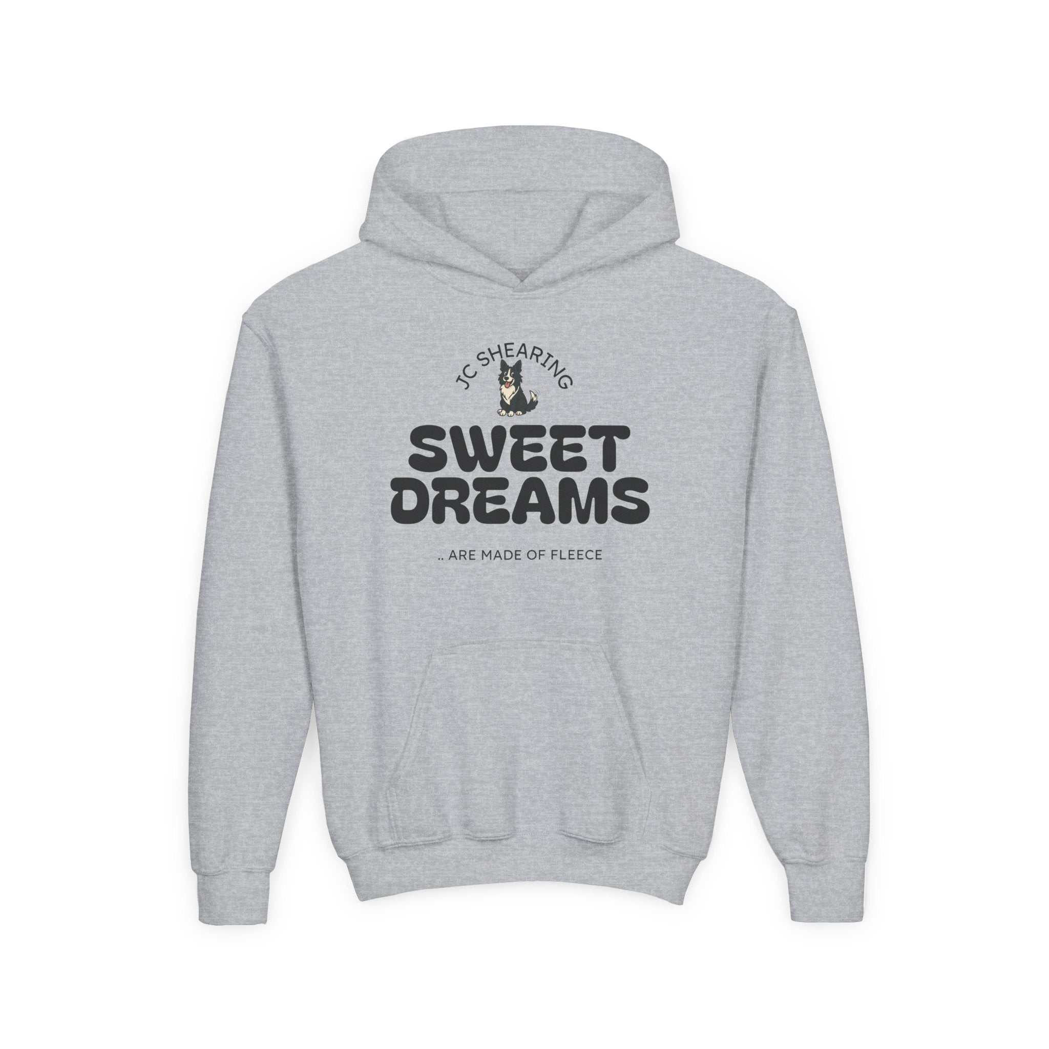 Youth Hoodie - "Sweet Dreams" Soft Illustration Pullover (JC Shearing)