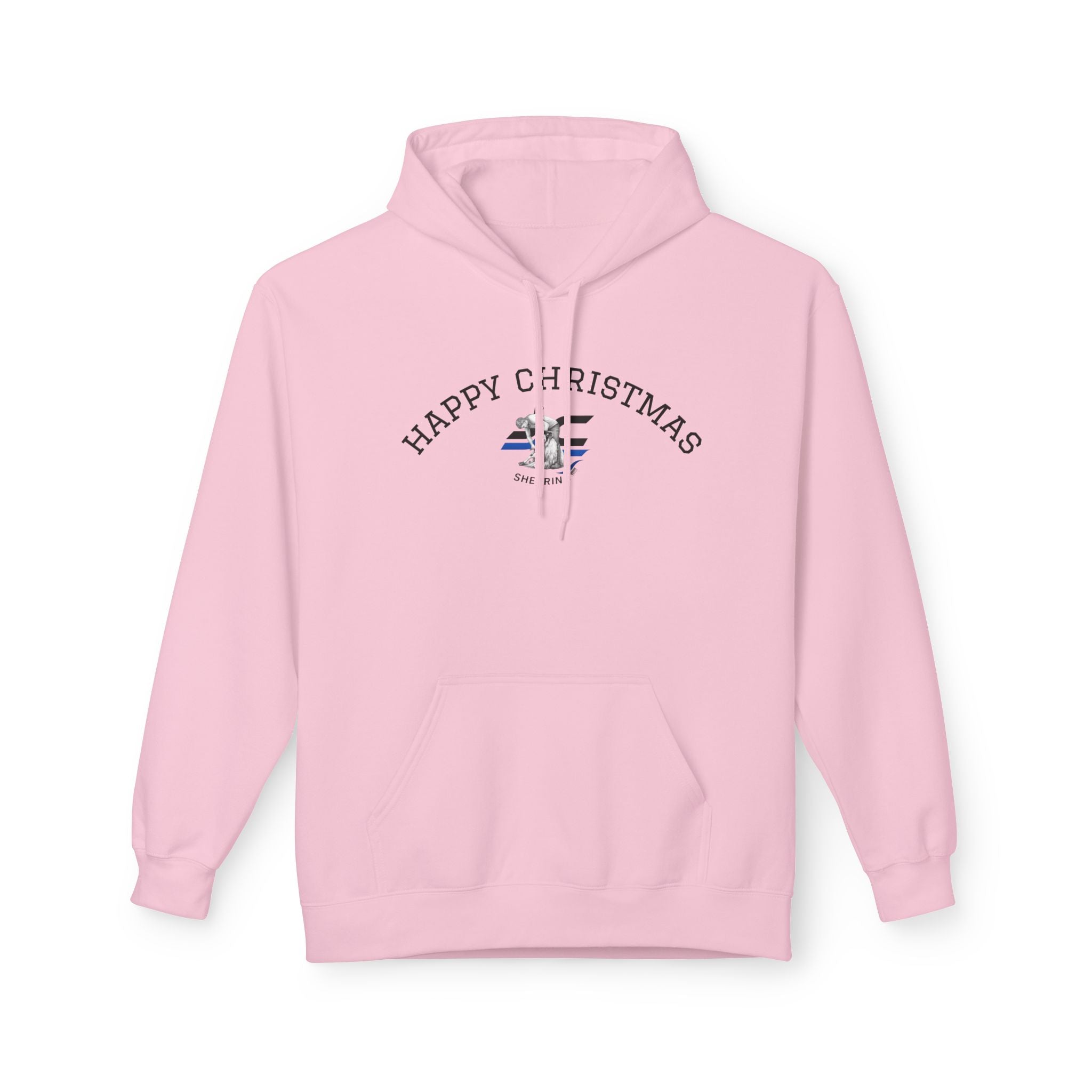 Christmas Ram Hoodie — "Happy Christmas I've Been Fleeced" Holiday Sweatshirt