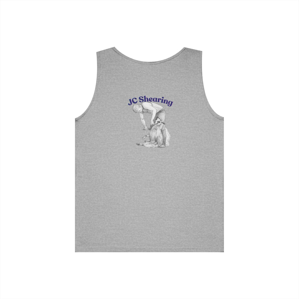 JC Shearing Sheep Illustration Tank Top